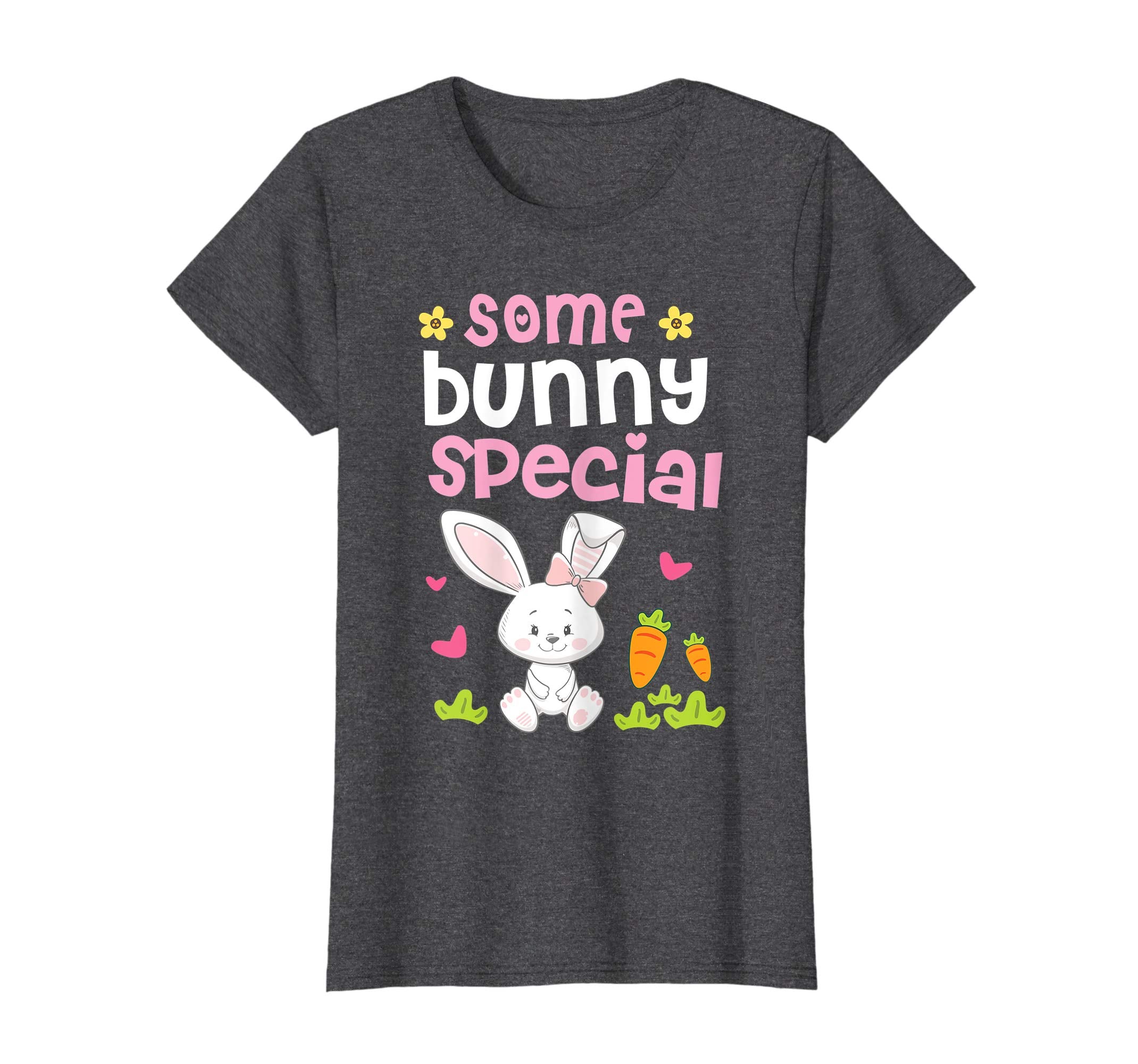 Heart Flower Carrot Bunny Easter Shirt Some Bunny Special