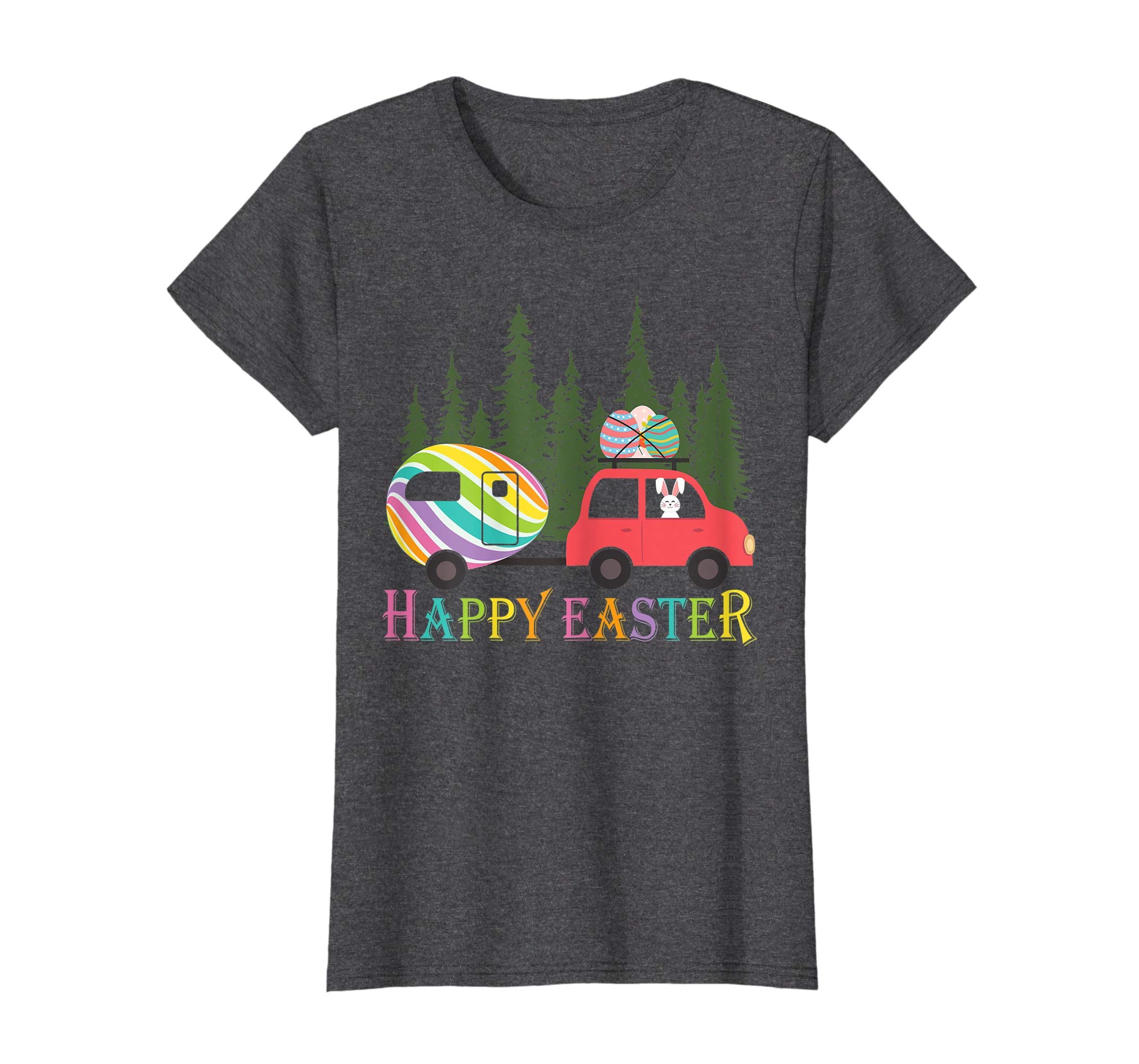 Camping shirt Happy Easter Day Bunny eggs for men women kid