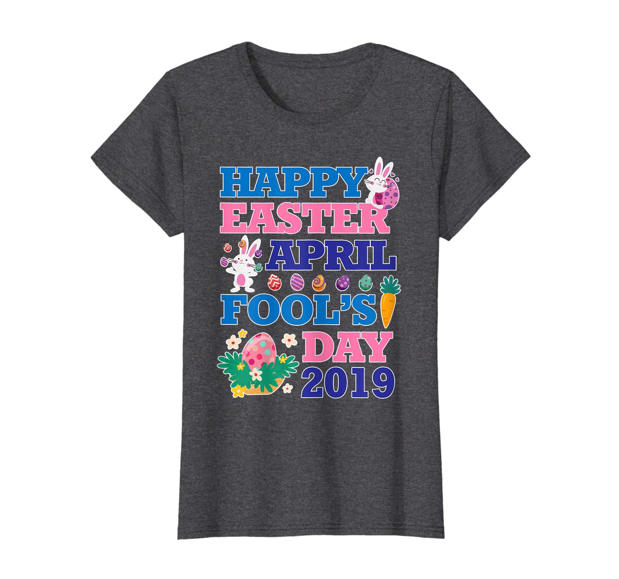 Bunny &amp; Carrot Easter Egg Happy Easter April Fool's Day 2019