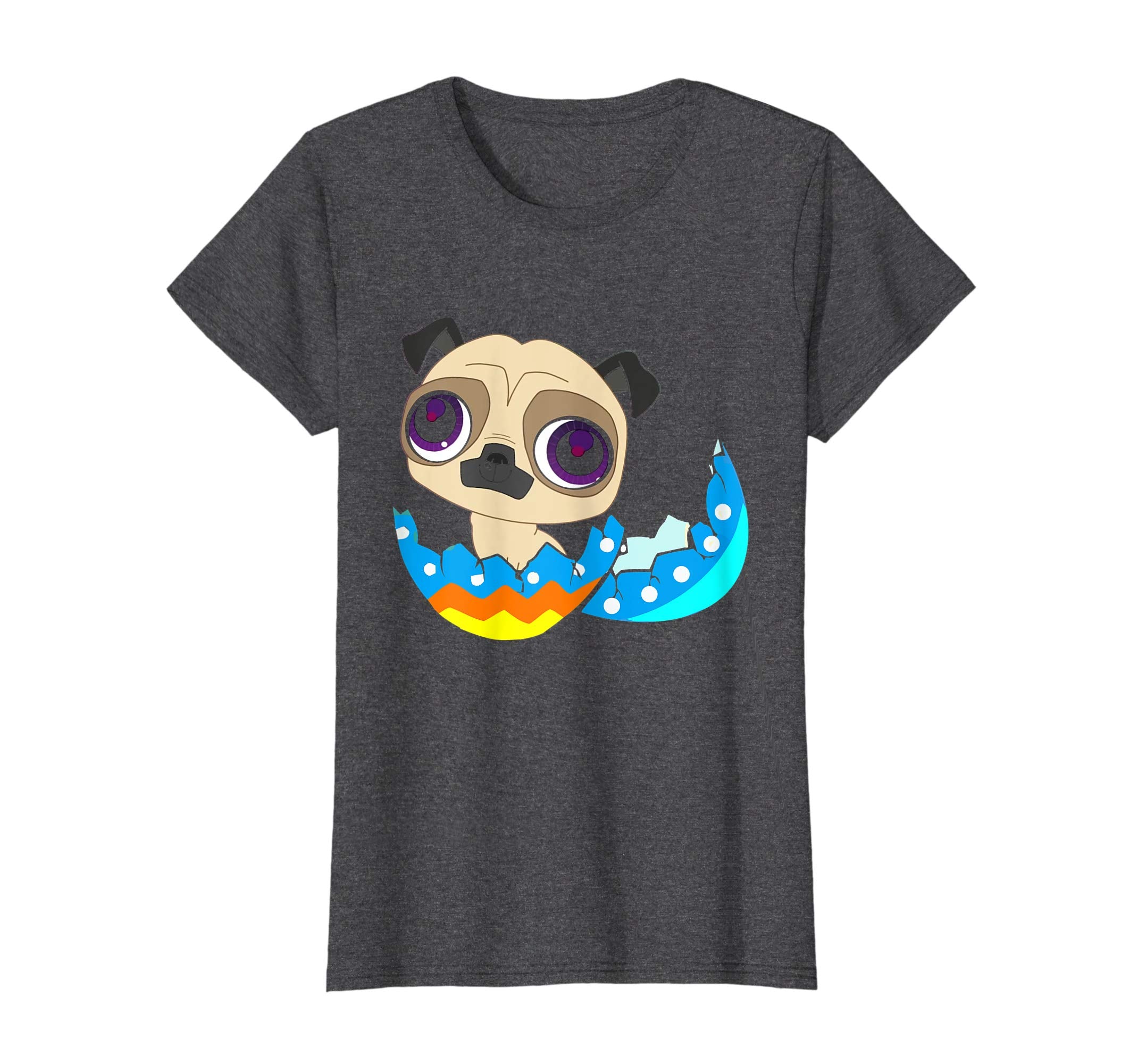 Easter Pug Shirt Pug and Egg Shirt Gift