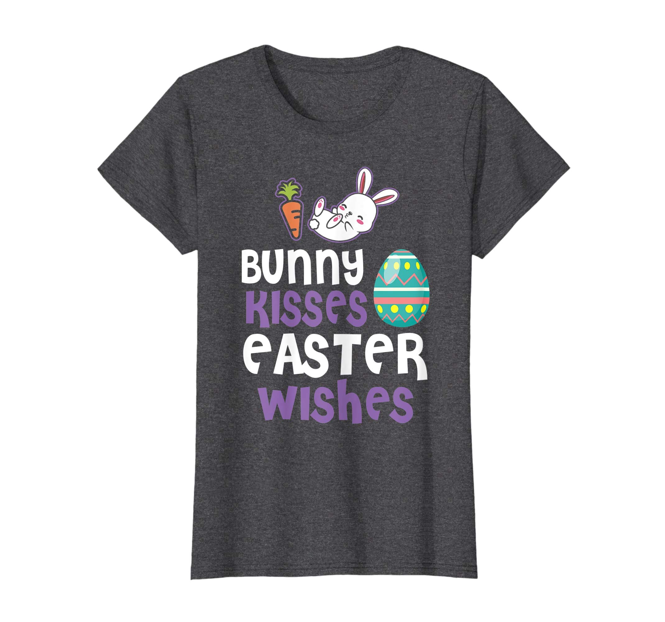 Bunny Kisses Easter Wishes Sunday Egg Hunt Hiding T Shirt