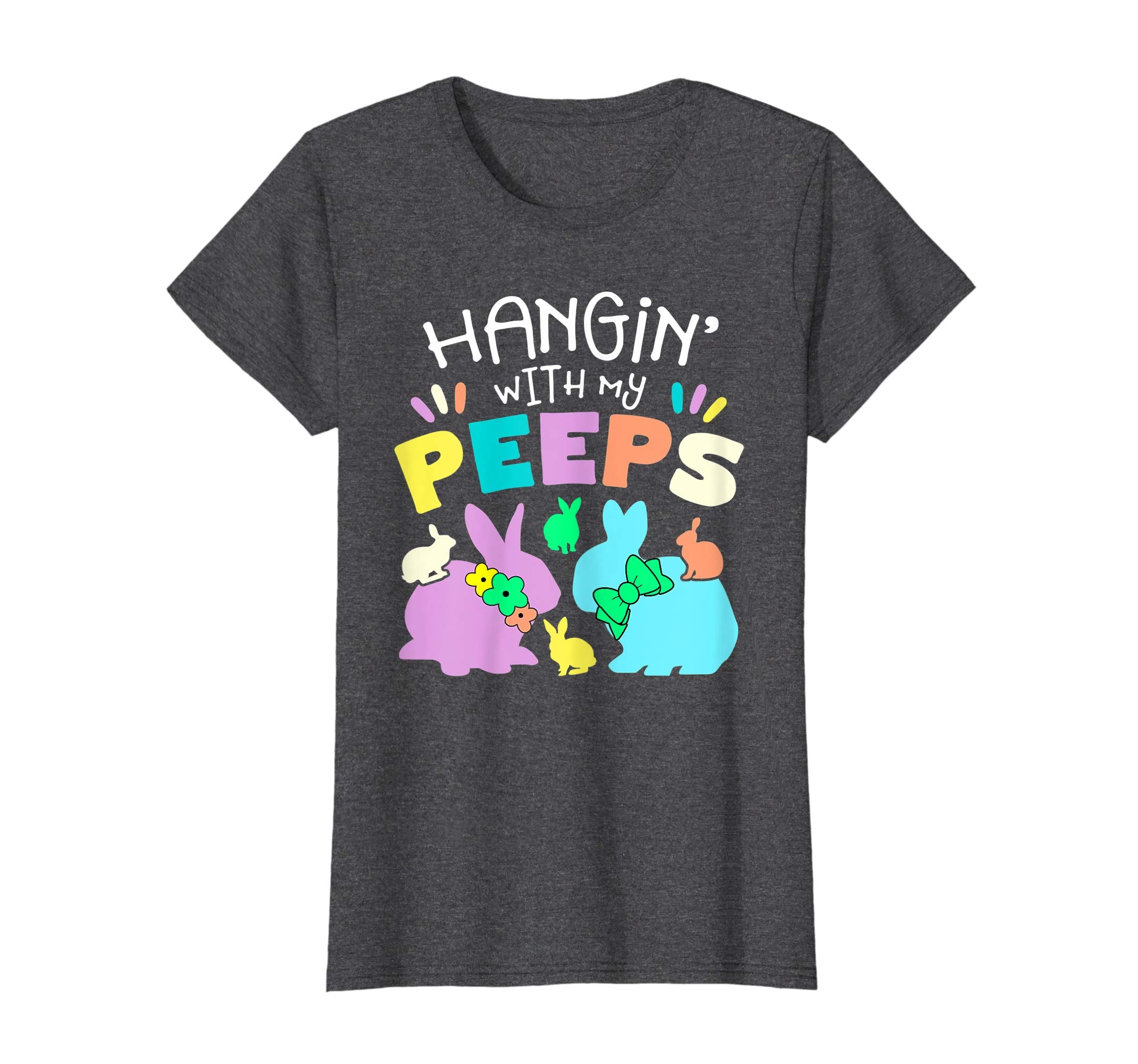 Hanging With My Peeps Happy Easter Kids Boys Girls T Shirt