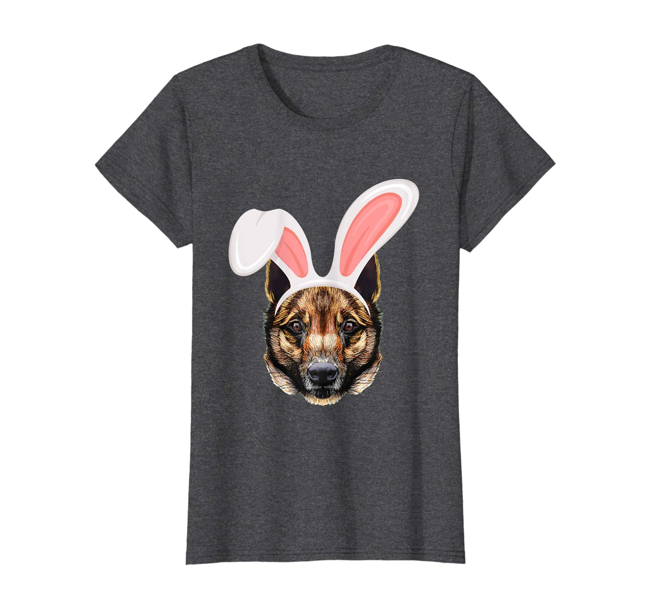 Malinois Dressed As Easter Bunny With Rabbit Ears T-Shirt