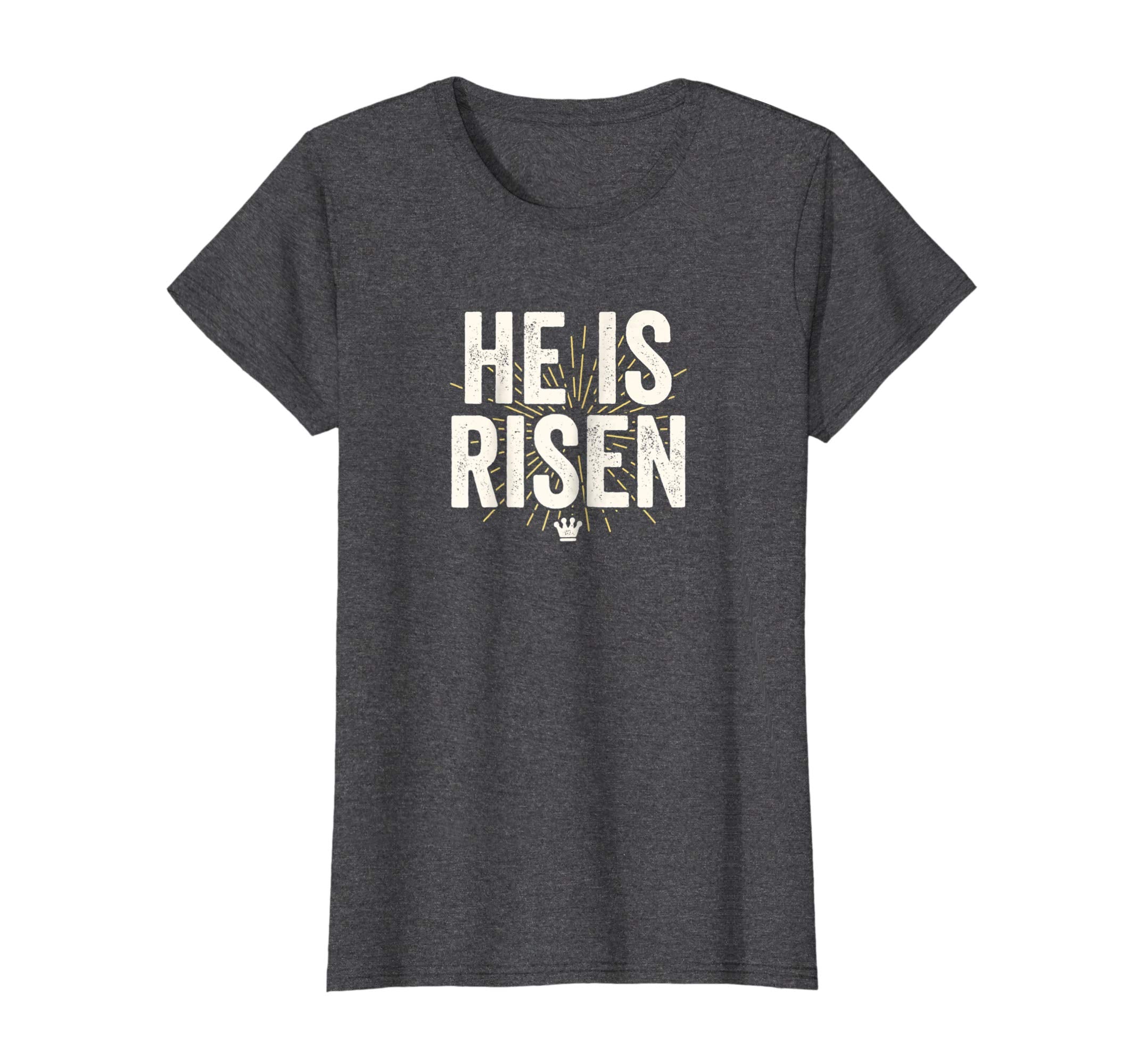 Two Sided He Is Risen Indeed Christian Easter Sunday T-Shirt