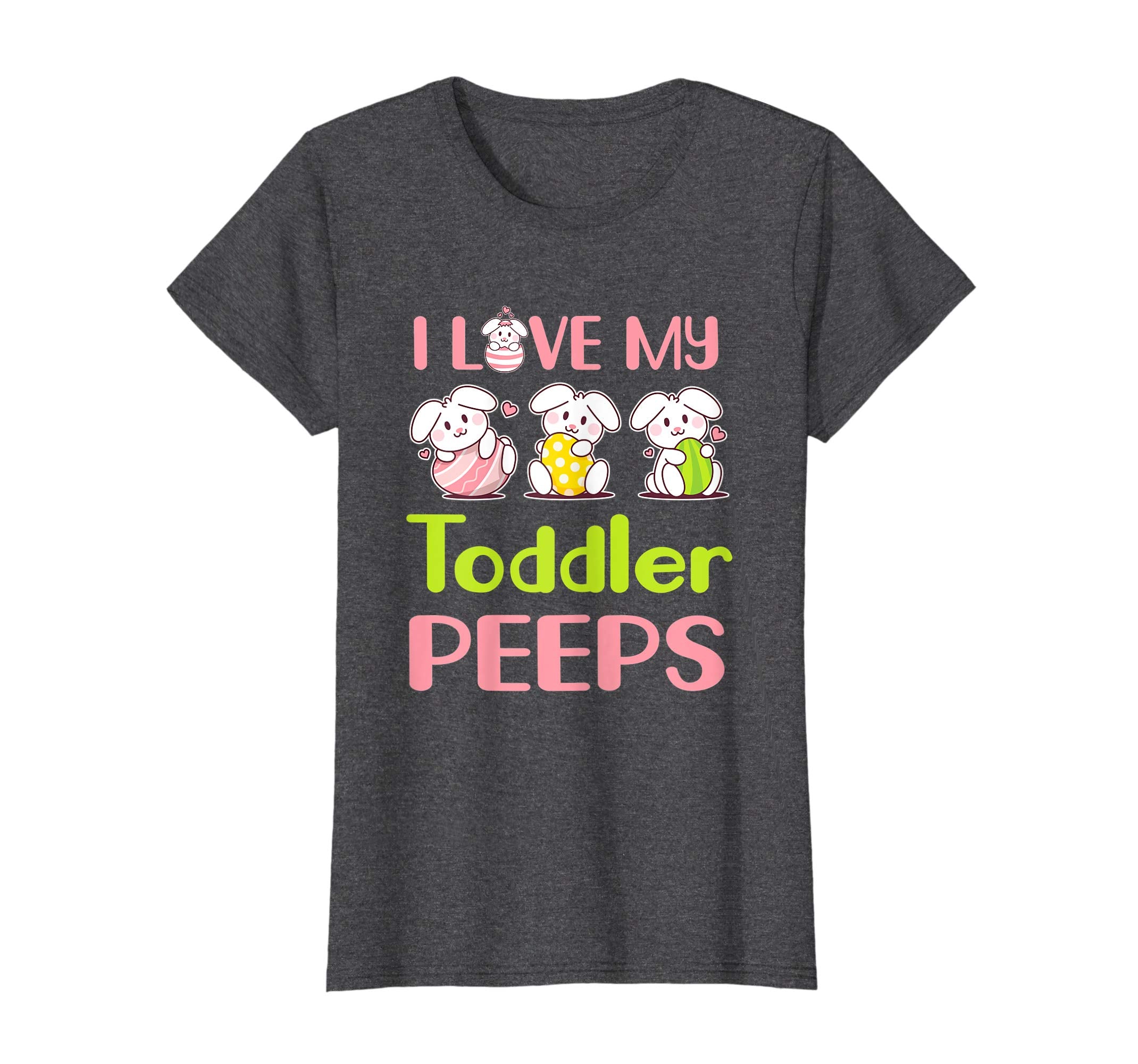 I Love My Toddler Peeps Happy Easter Teacher Shirt