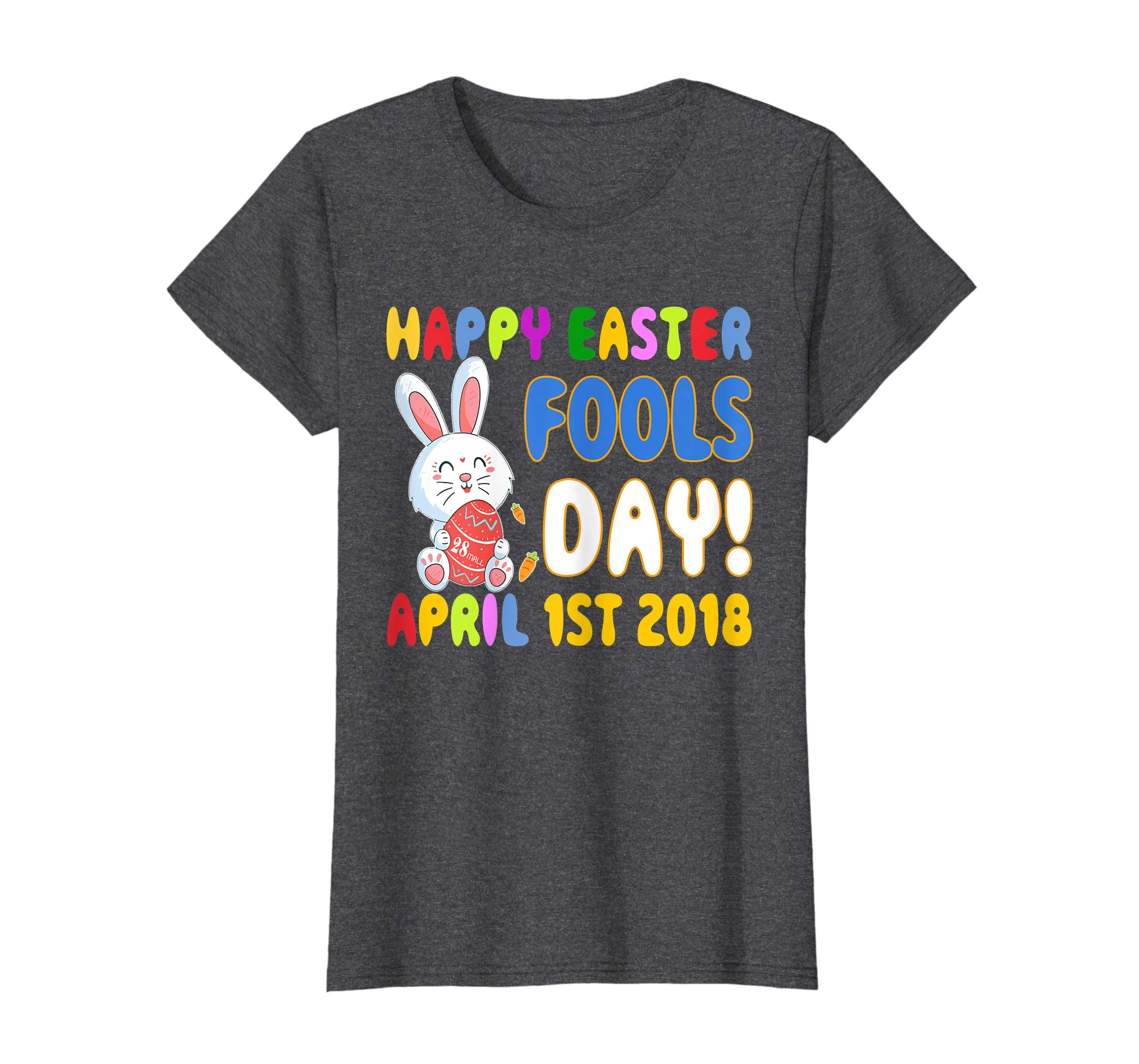 Happy Easter Fools Day April 1st 2018 T Shirt For Kids