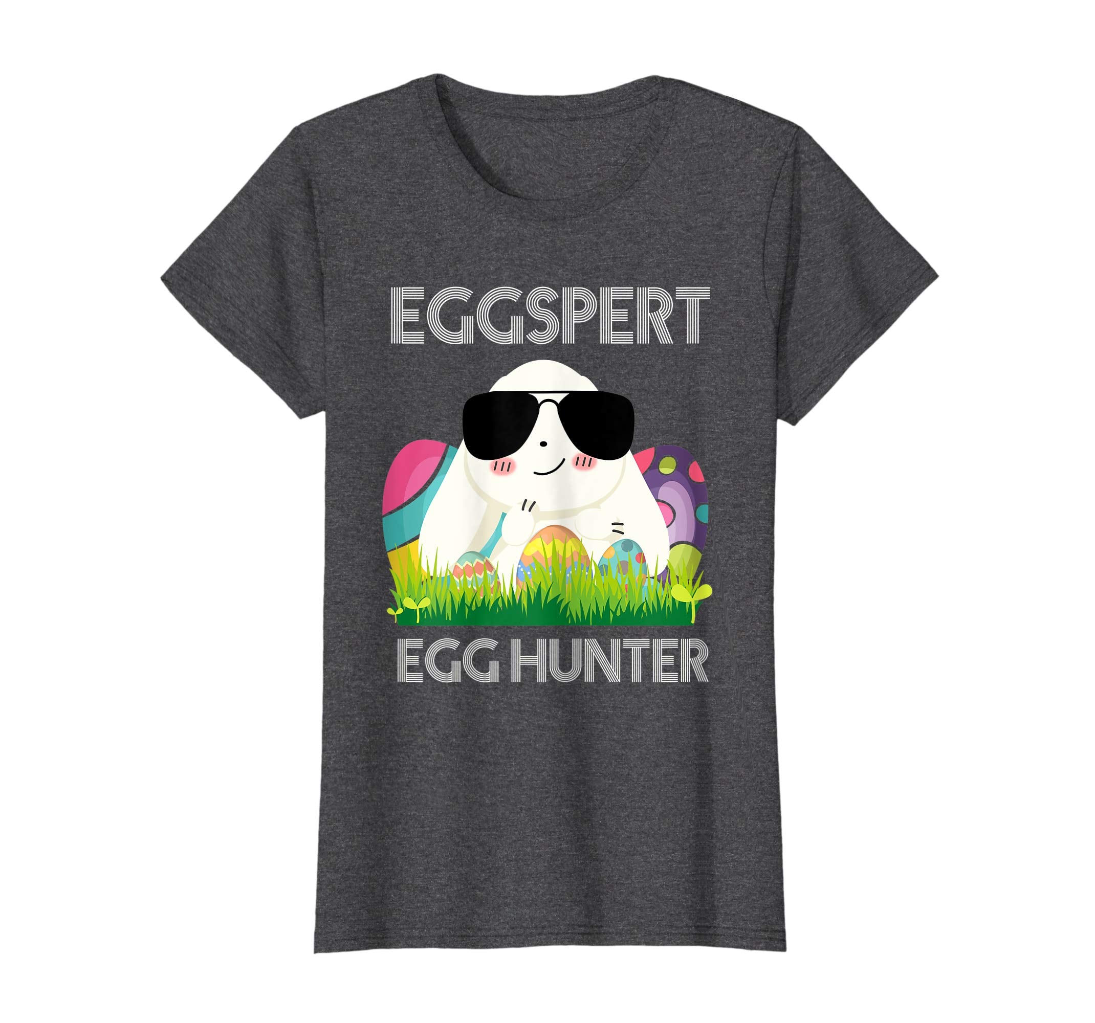 Eggspert Egg Hunter Easter Shirt Boys Girls Cool Bunny
