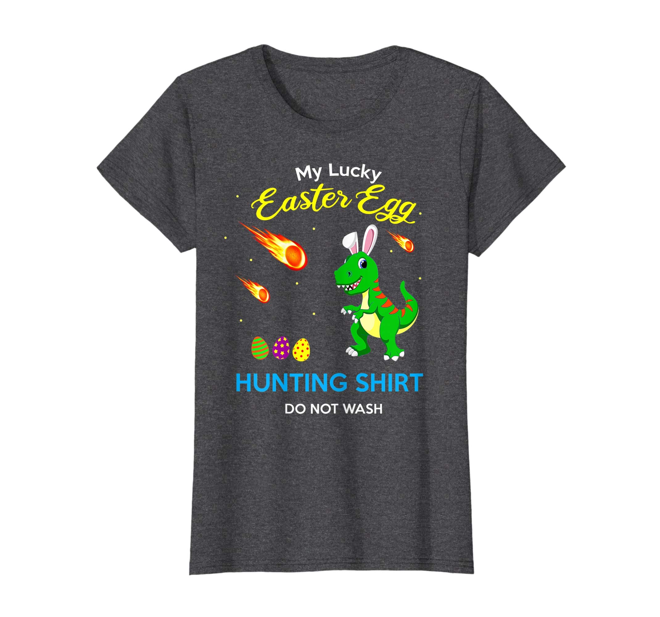 Cute Dinosaur My Lucky Easter Egg Hunting Shirt T-Shirt