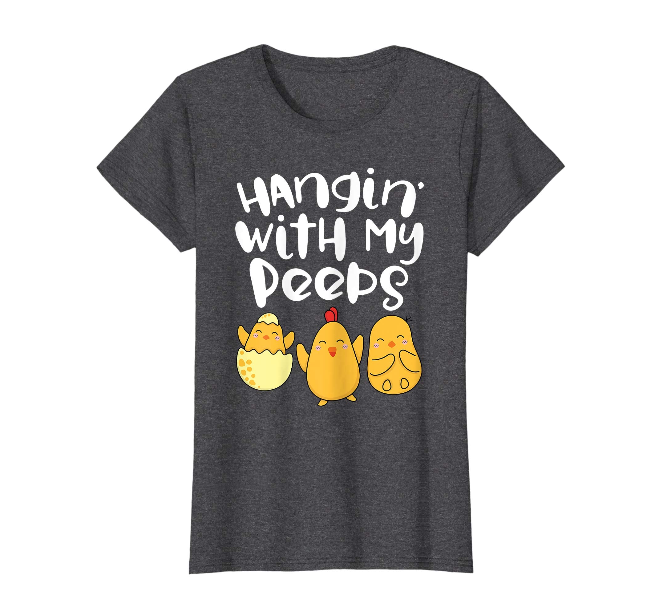 Hanging With My Peeps Happy Easter Kids Boys Girls T Shirt