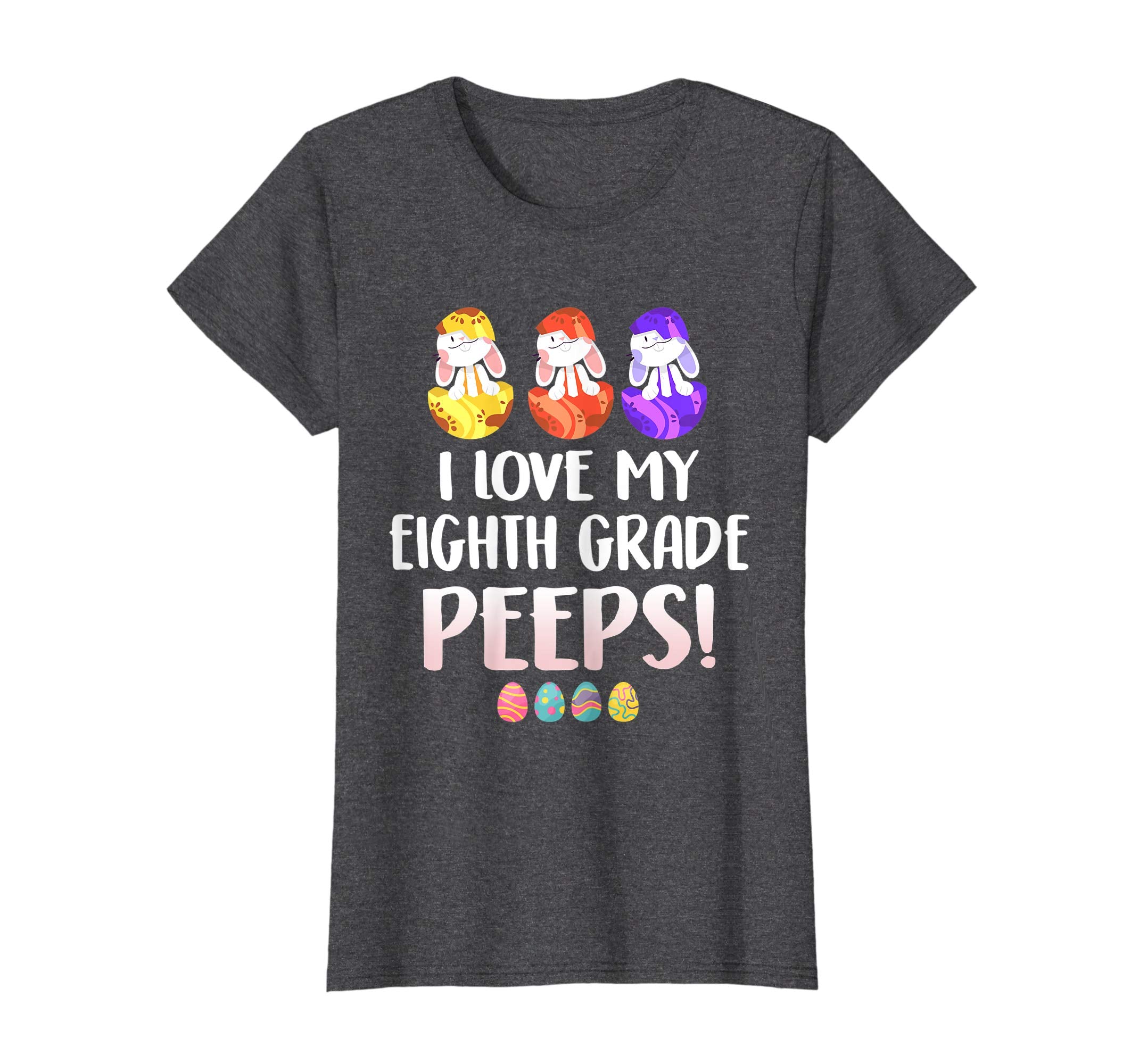 I Love My Eighth Grade Peeps Easter Day T-Shirt