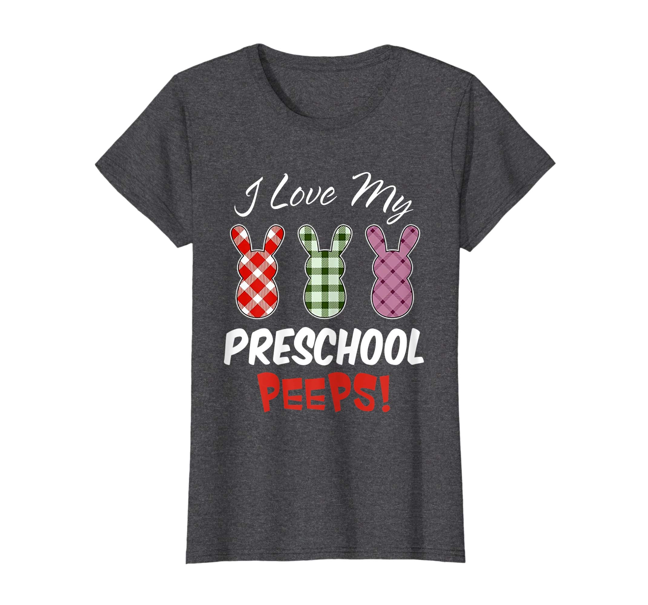 I Love My Preschool Peeps-Bunnies Easter Teacher TShirt