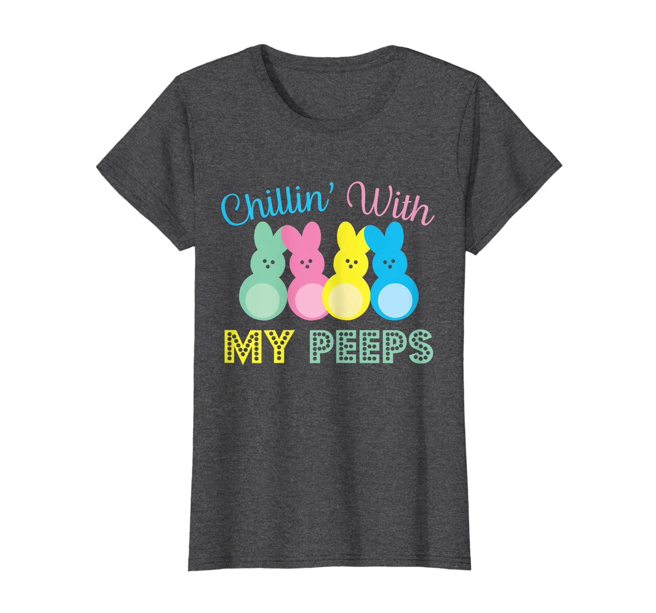 Chillin' With My Peeps Easter Bunny T-Shirt