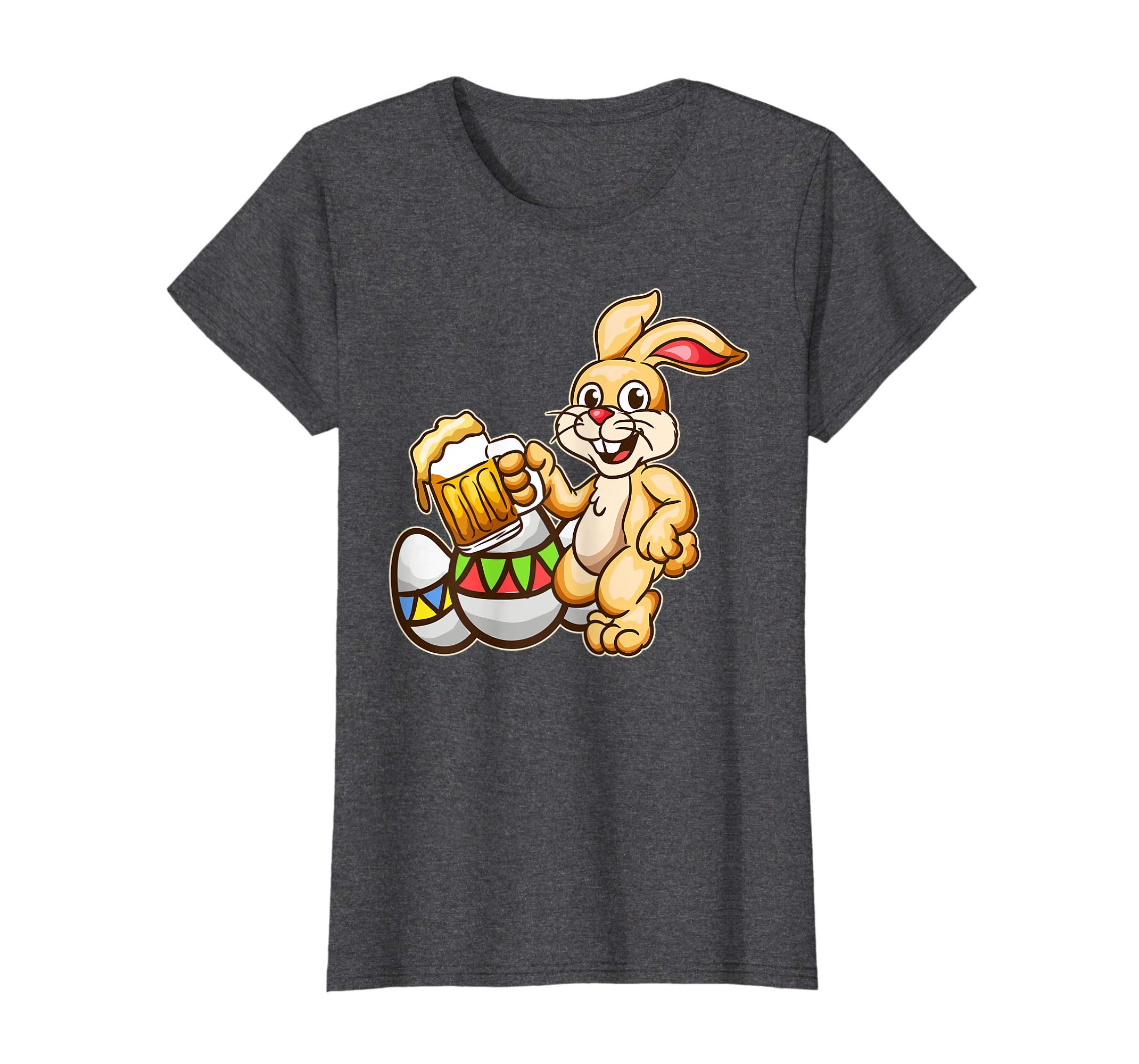 Drunk Bunny Beer Shirt Egg Mug - Funny Easter Bunny Tee Gift
