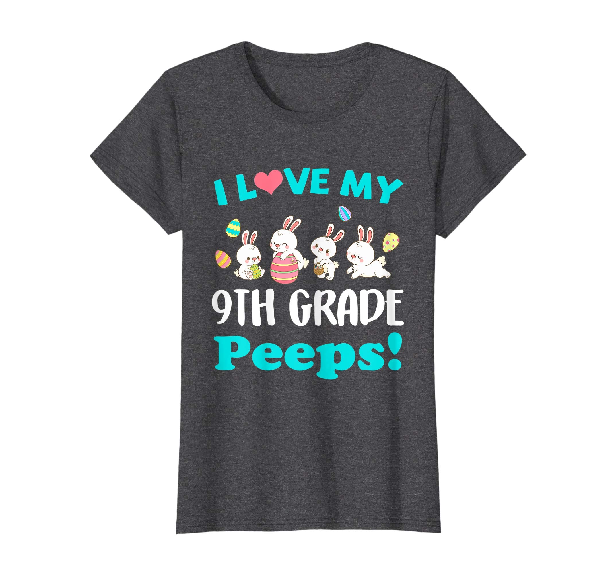 I Love My 9th Grade Peeps Easter Day T-Shirt