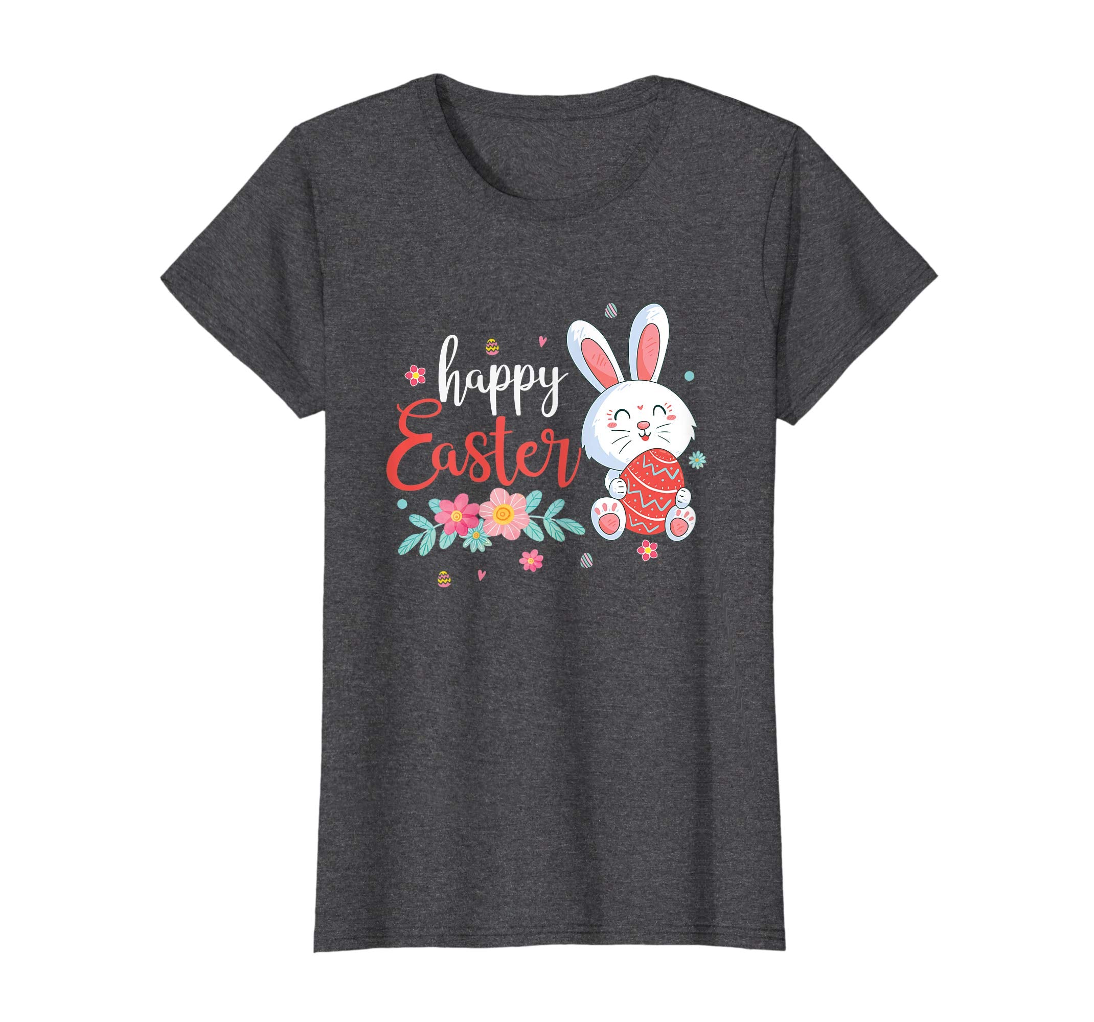 Happy Easter Bunny Tee shirt with Easter Eggs