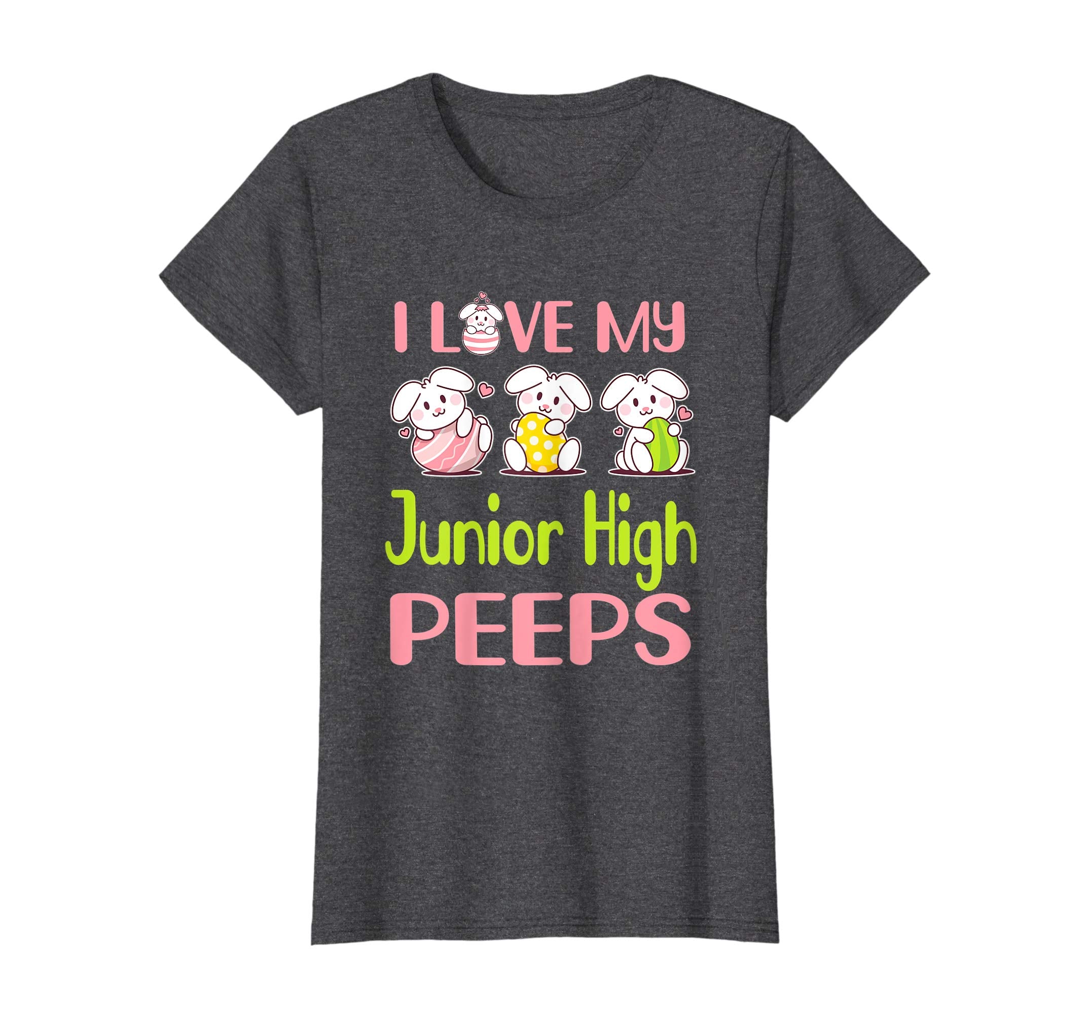 I Love My Junior High Peeps Happy Easter Teacher Shirt