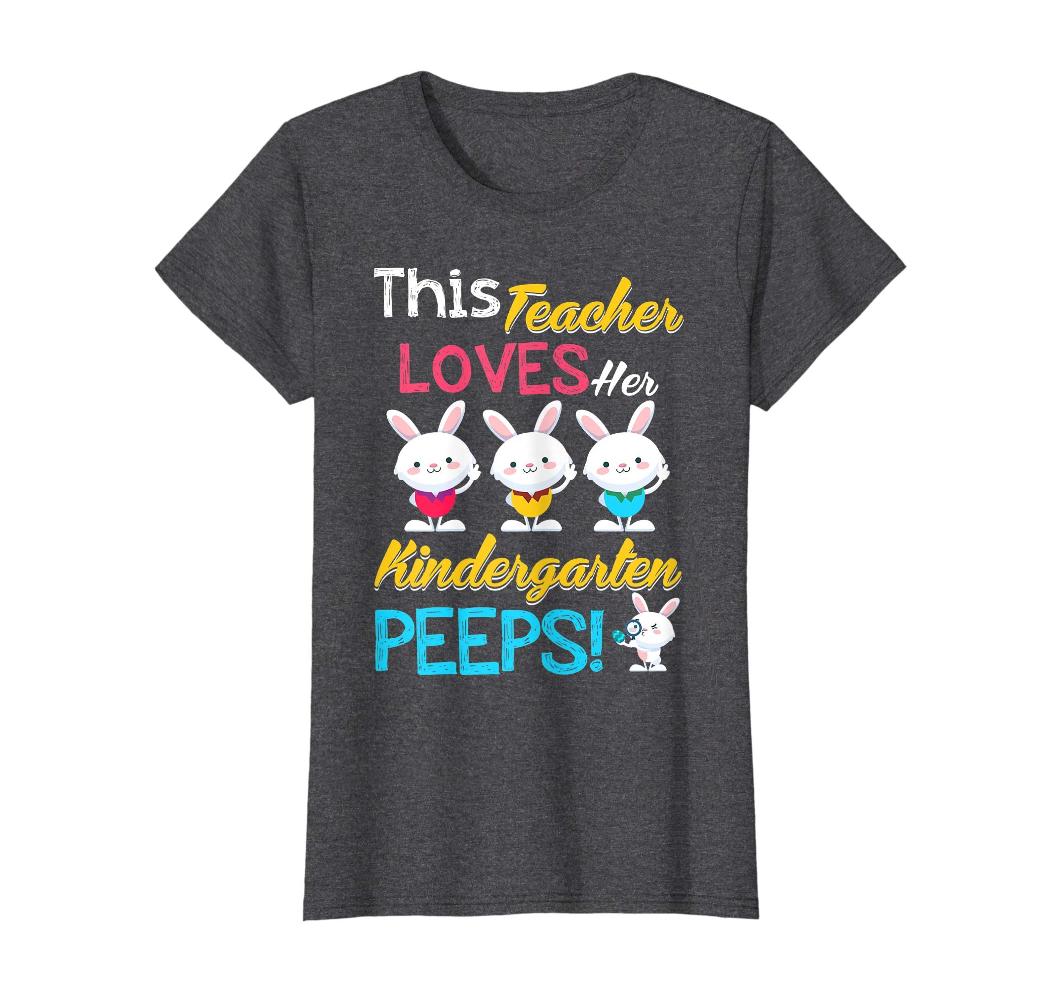 This Teacher Loves Her Kindergarten Peeps Easter T-Shirt