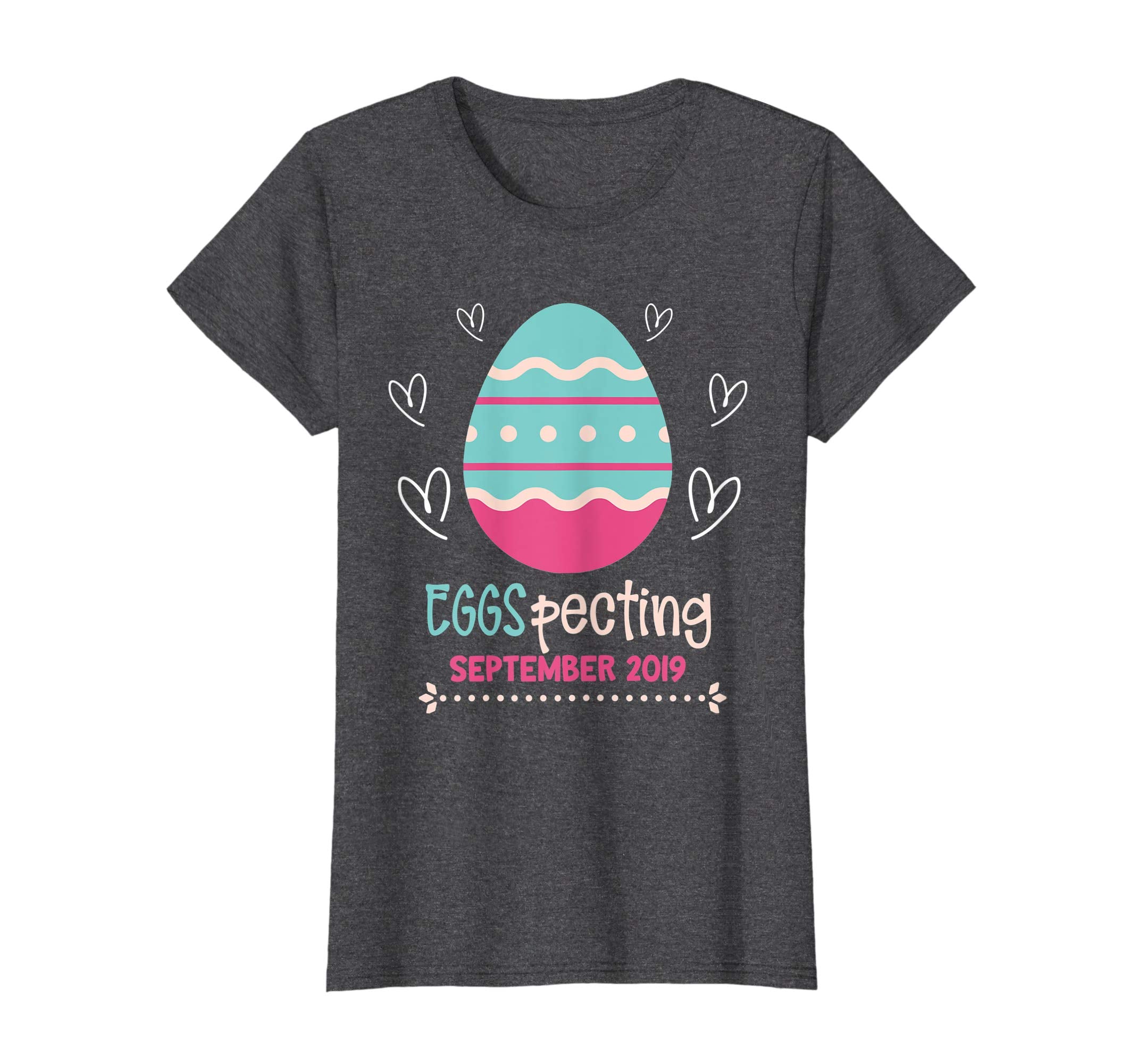 Easter Pregnancy Announcement T Shirt Eggspecting Sept 2019