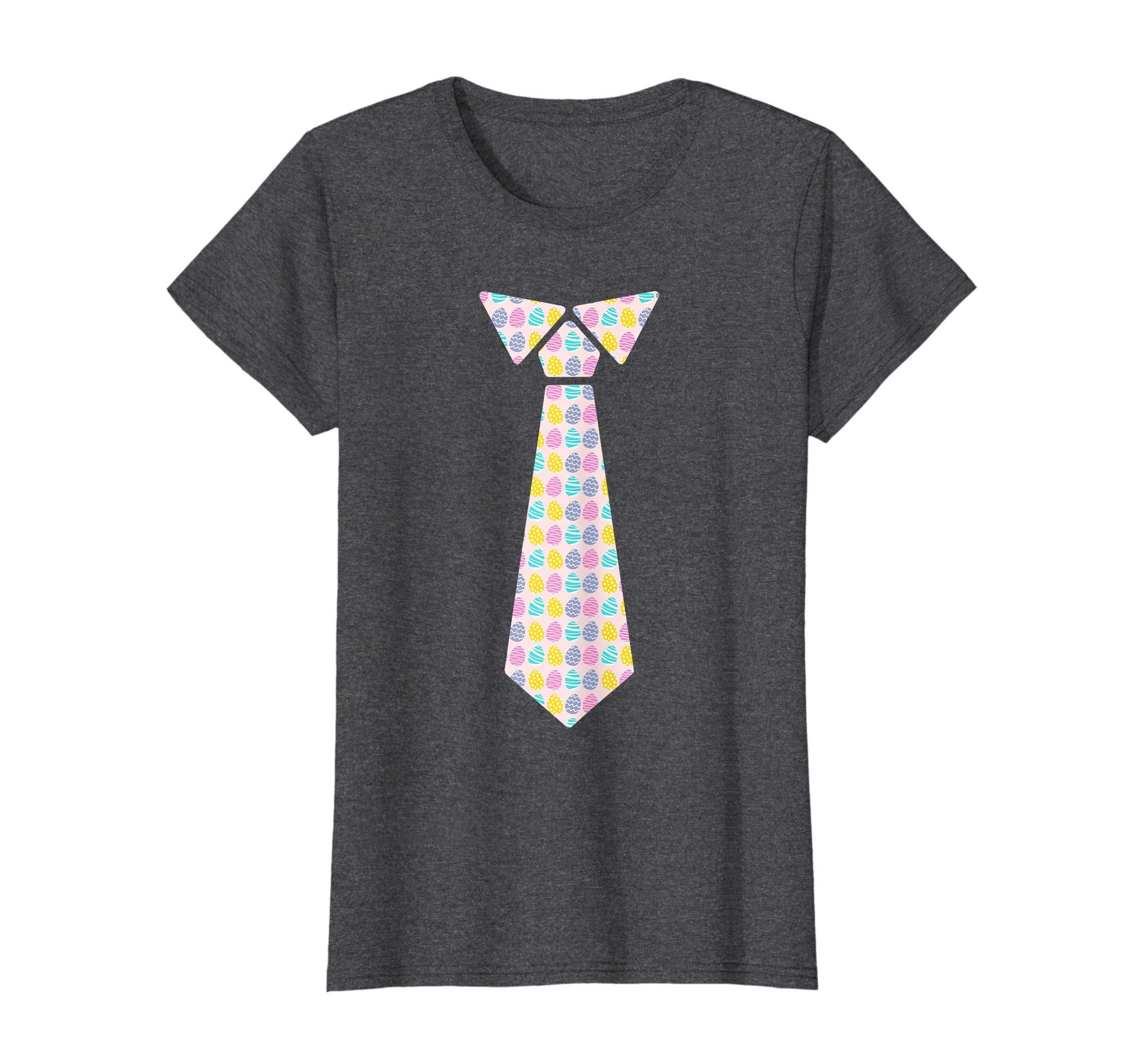 Funny Necktie Easter Egg Pattern Colorful Egg Easter T-Shirt