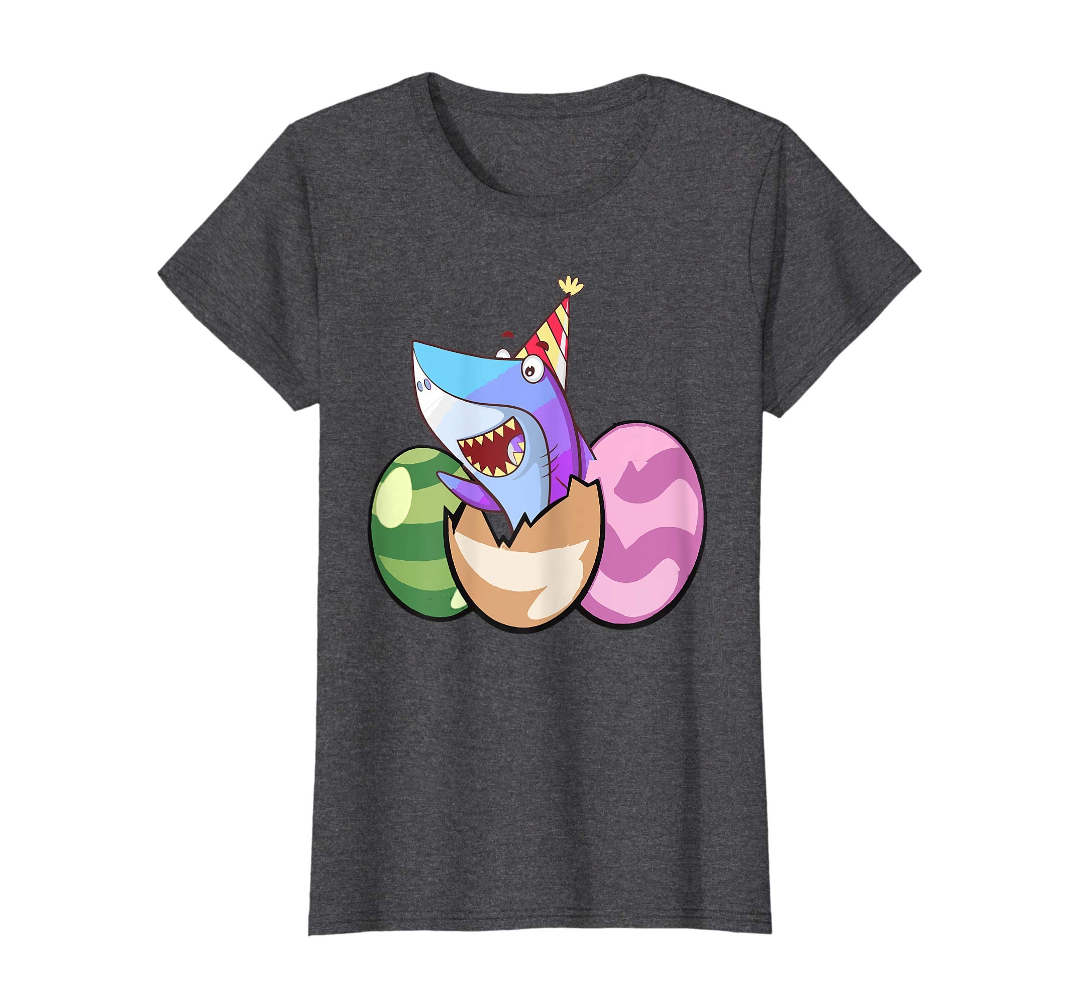 Cute Shark in Easter Eggs Funny Easter Day Tshirt Gifts