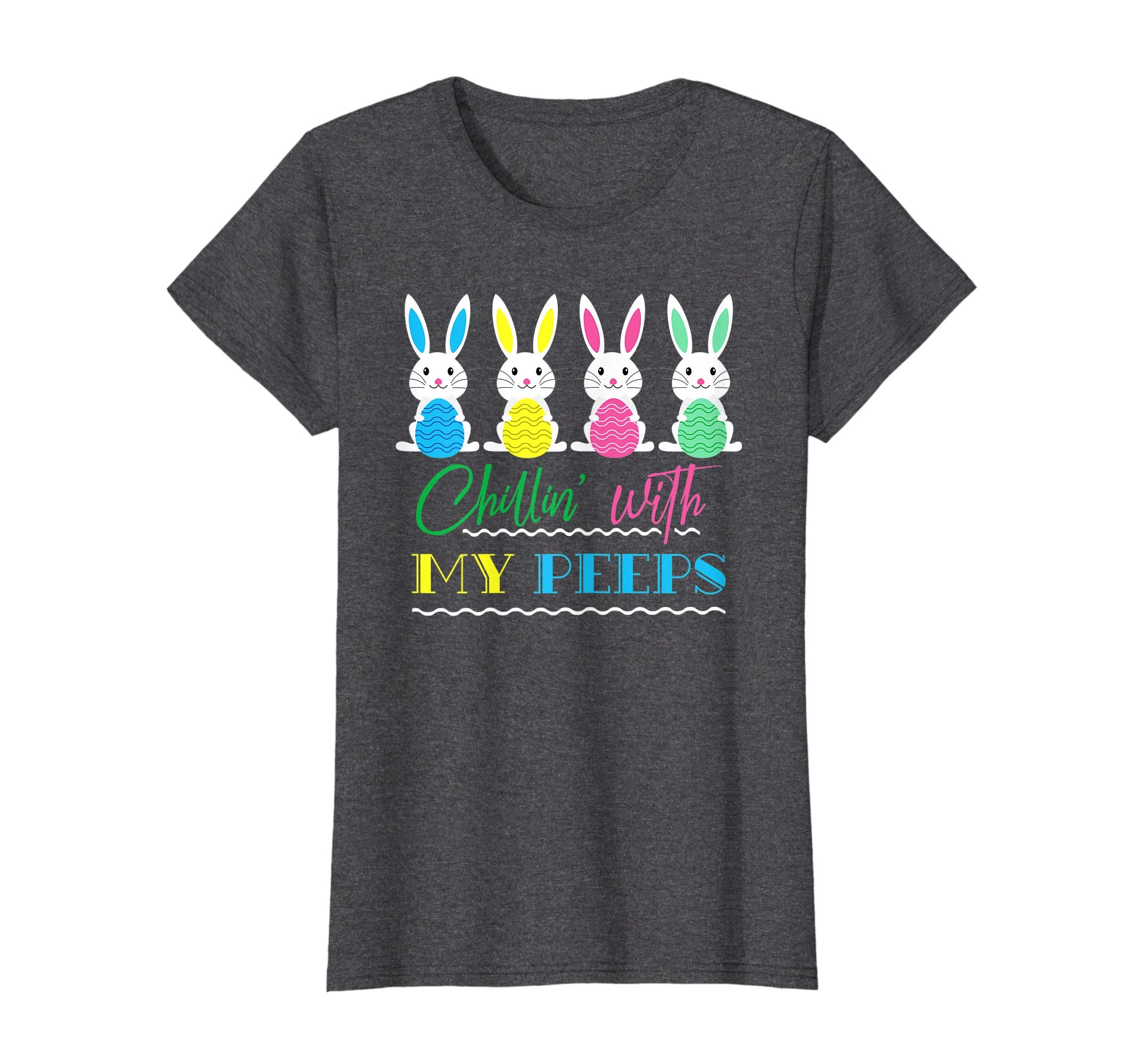 Funny Easter Chillin' with my Peeps Bunnies T-Shirt