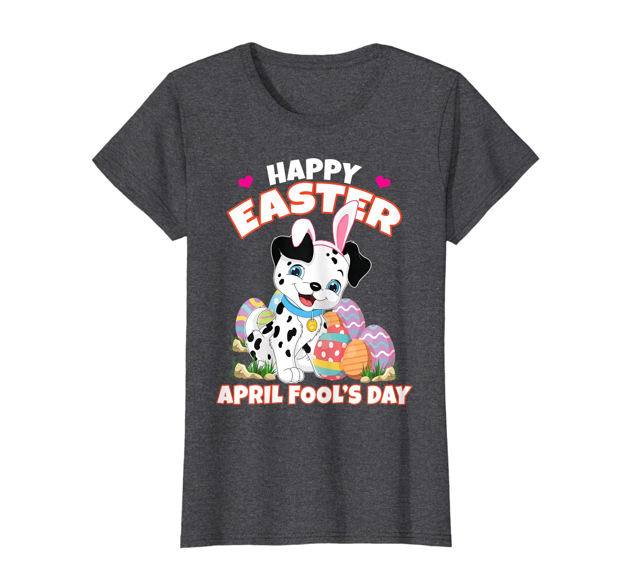 Happy Easter April Fool's Day Funny Dalmatian T Shirt
