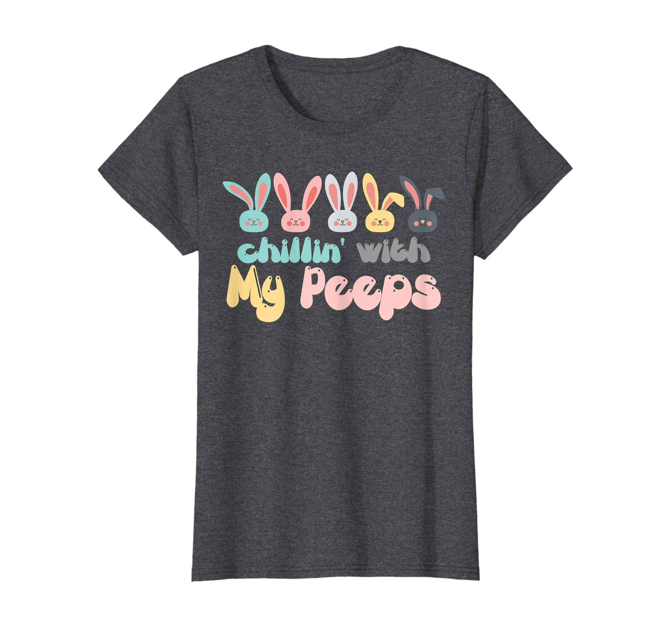 Chillin' With My Peeps Easter Bunny T-Shirt