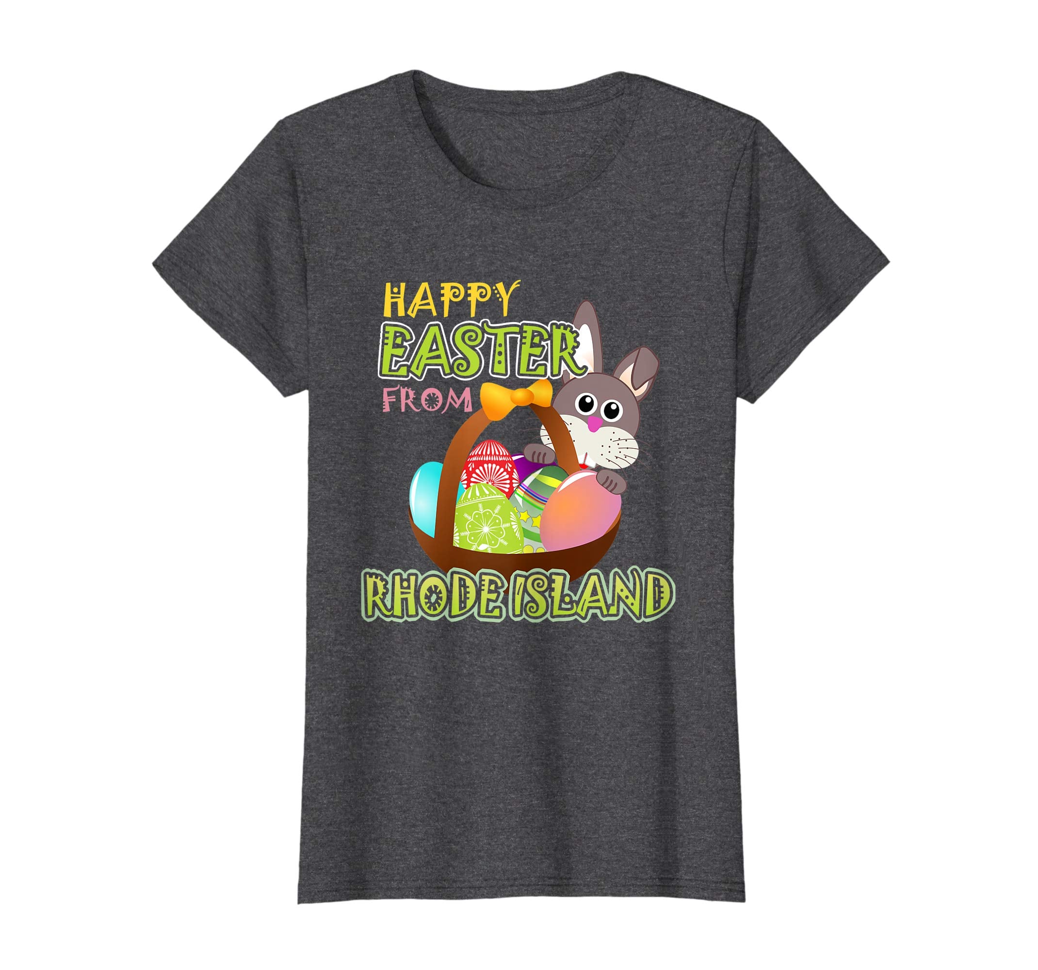 Happy Easter from Rhode Island Funny States T-Shirt