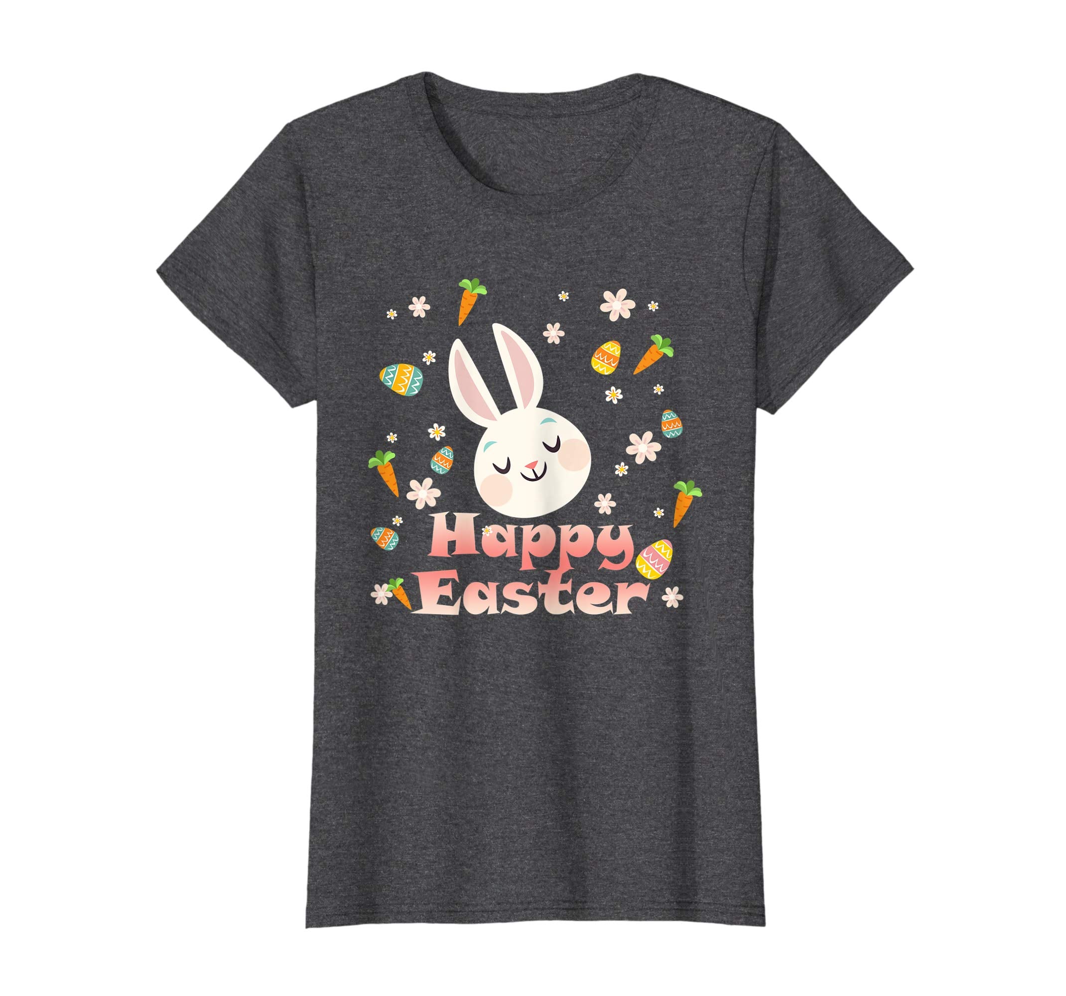 Happy Easter Bunny Tee shirt Easter Eggs Tee
