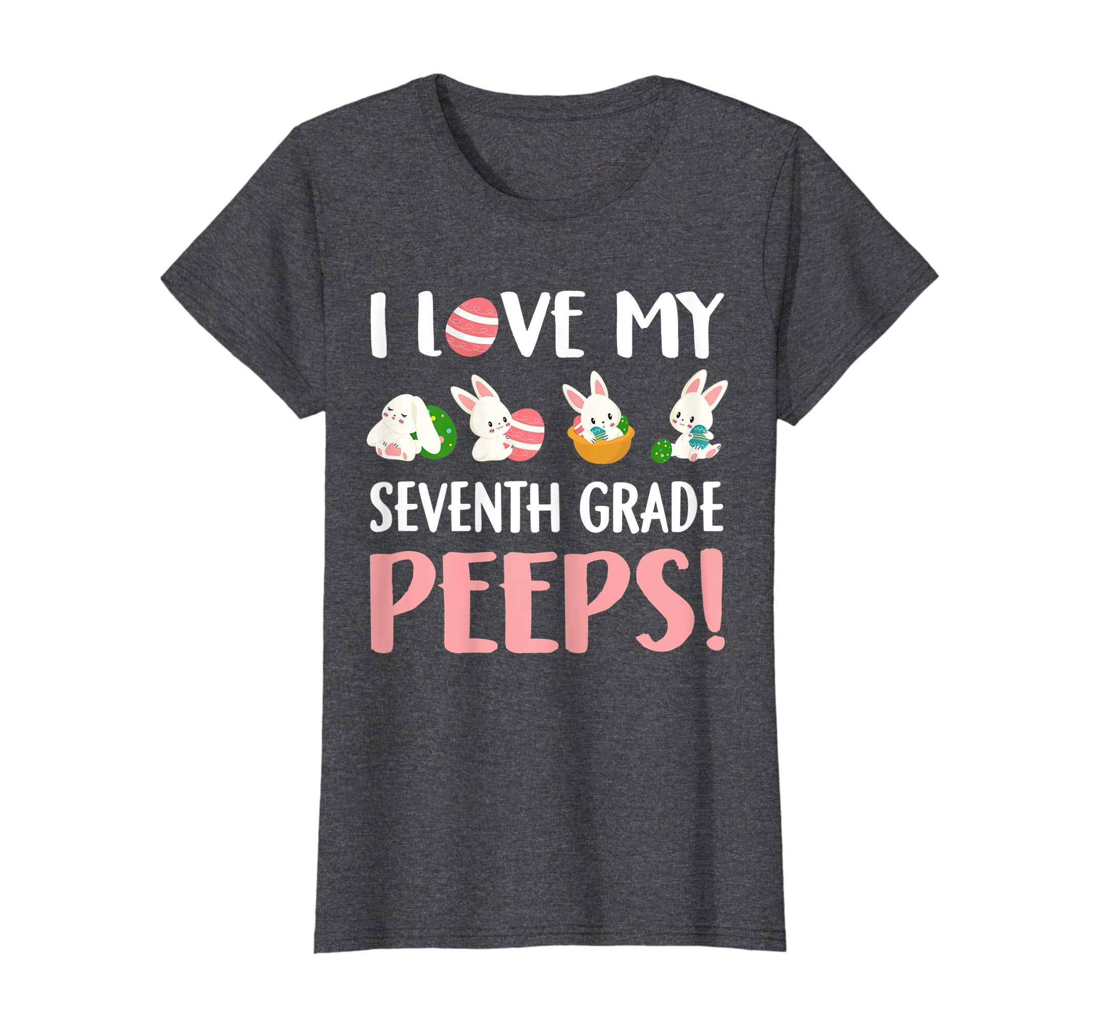 I Love My Seventh Grade Peeps Easter Day T-Shirt