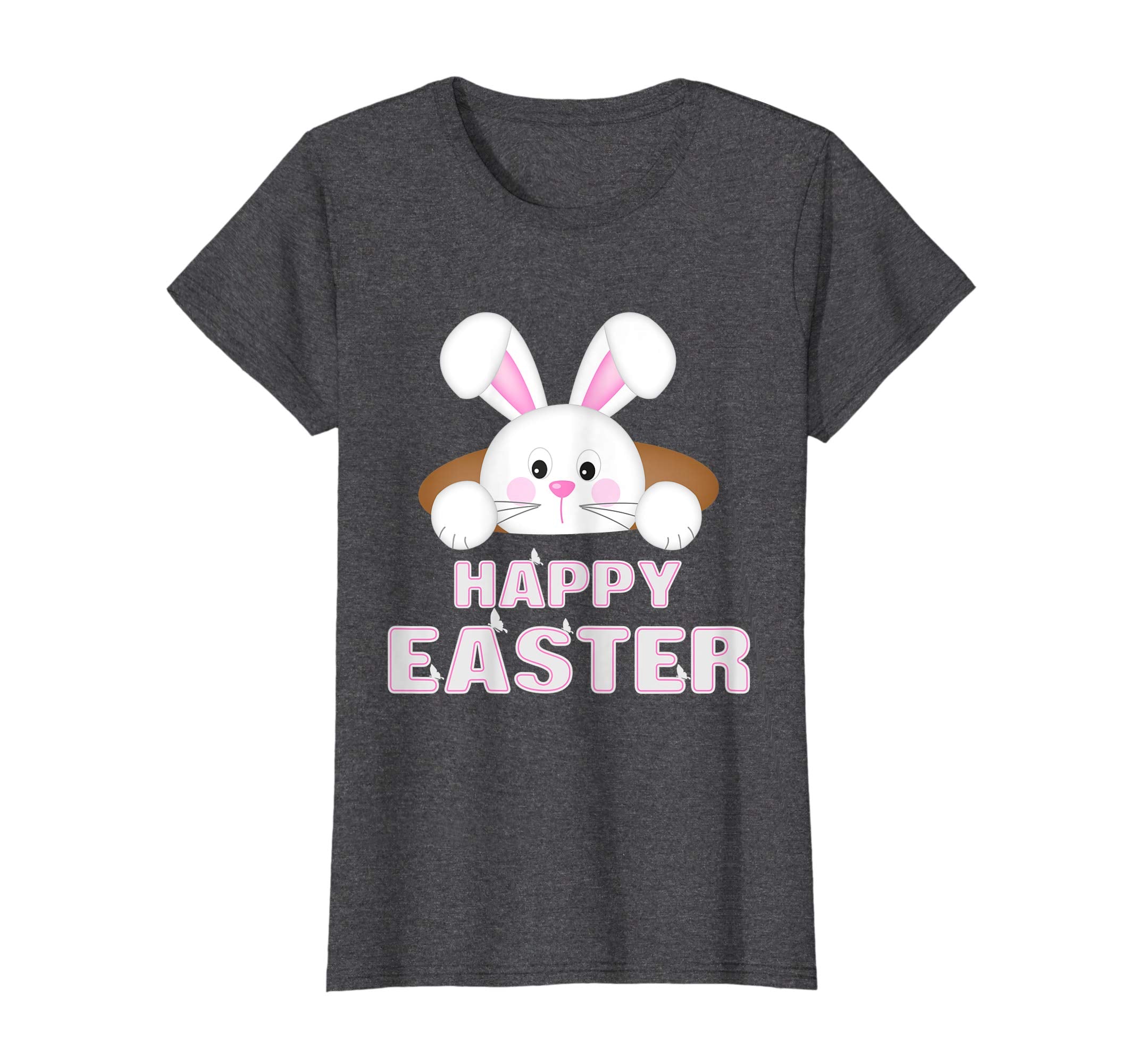 Happy Easter Shirt Bunny in Rabbit Hole Easter Gift