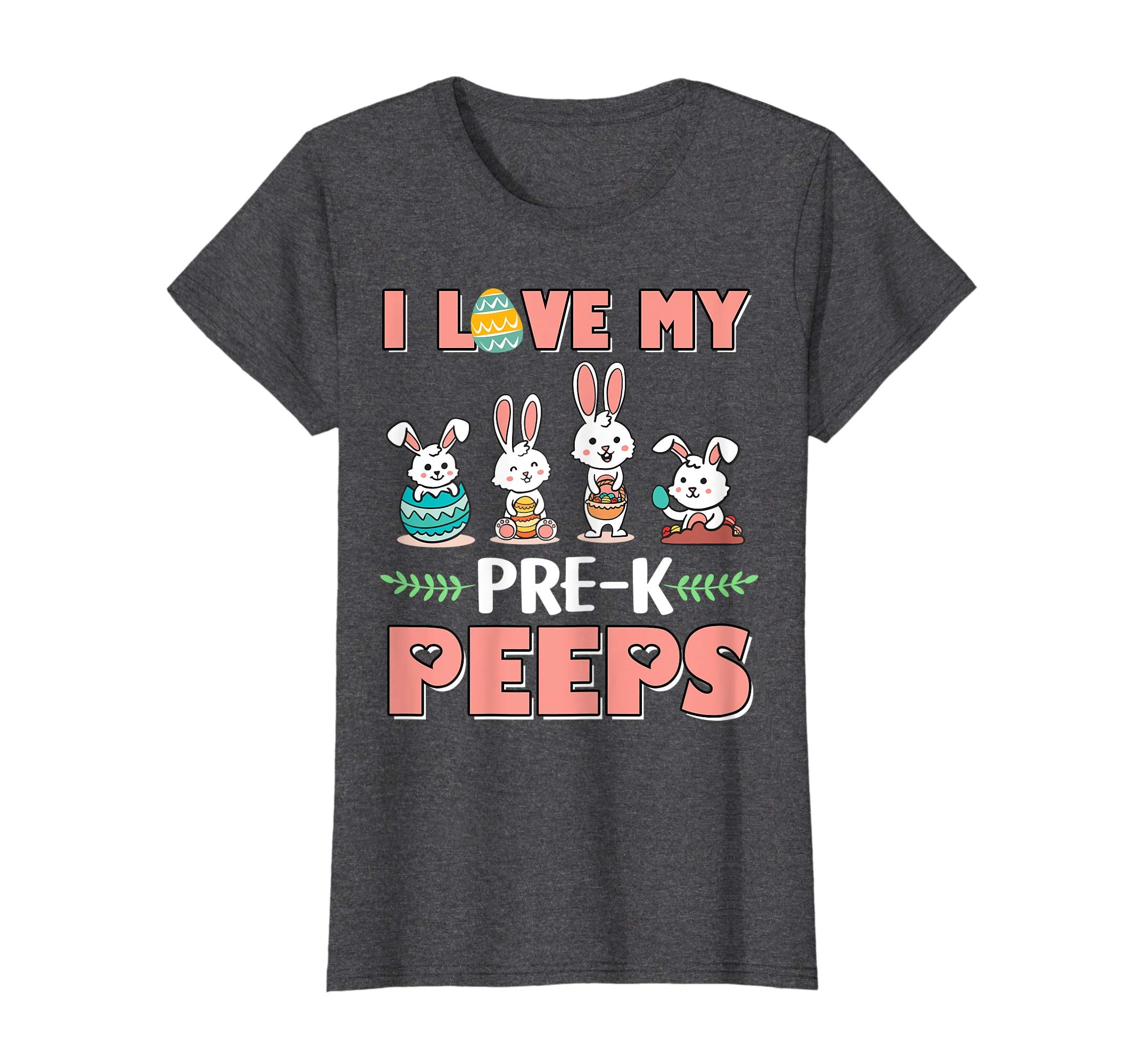 I Love My Pre-k Peeps Happy Easter Teacher Shirt