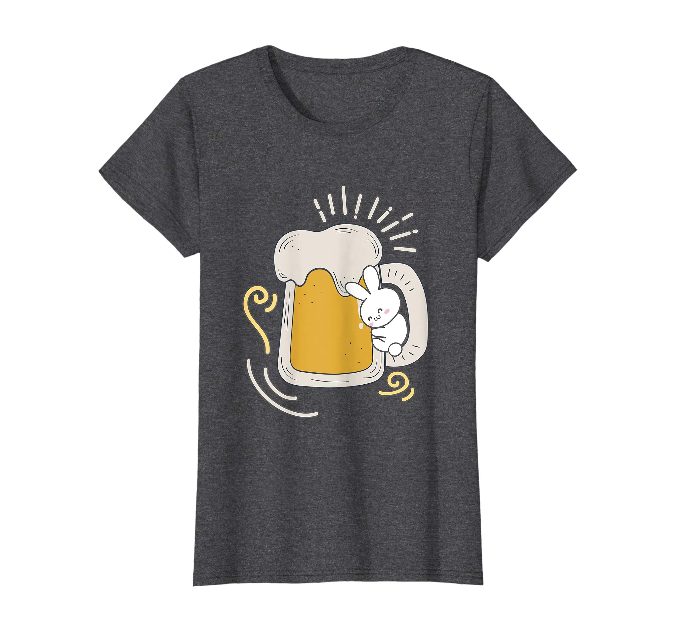 Cute Bunny Drink Beer Easter Day T-Shirt Gifts