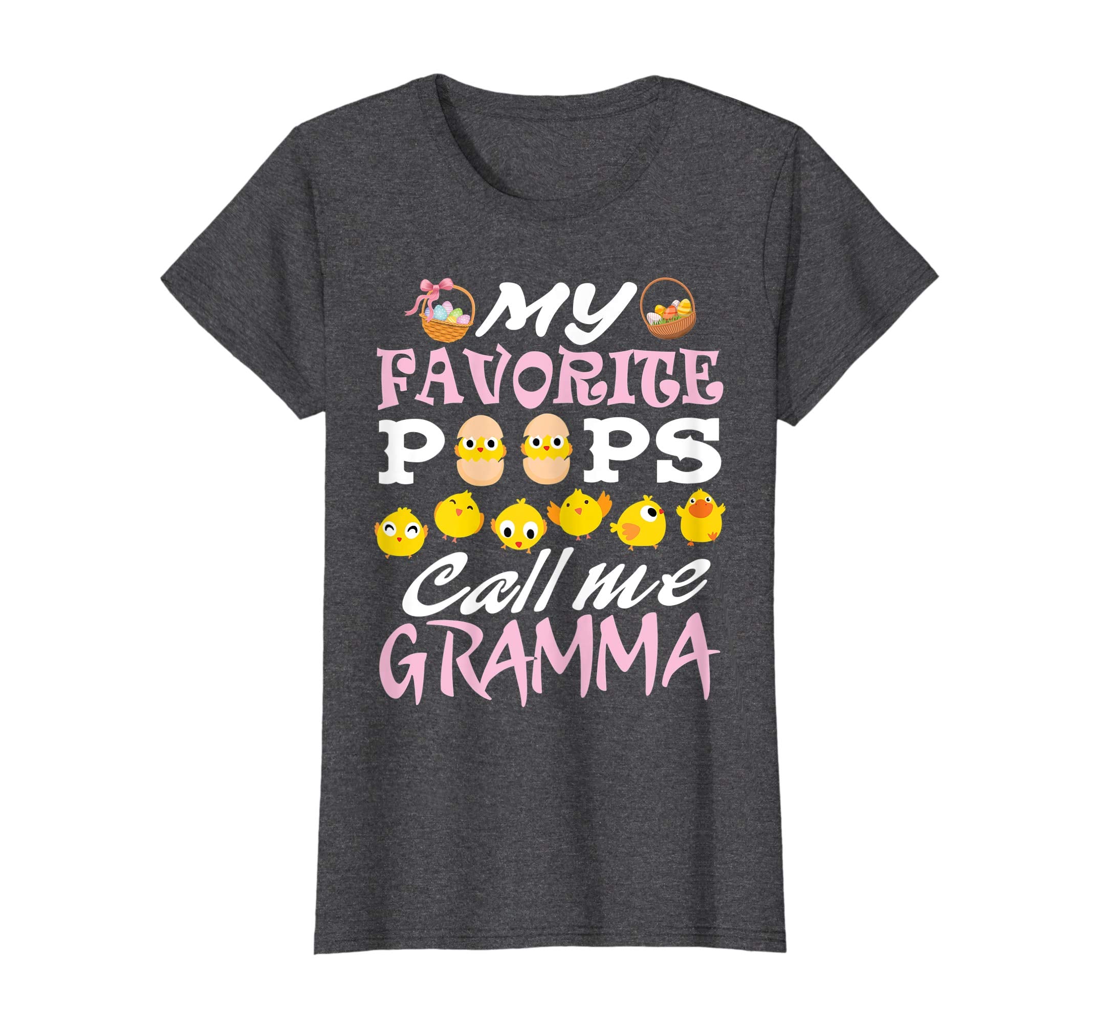My Favorite Peeps Chicks Call Me Gramma Easter Eggs Shirt