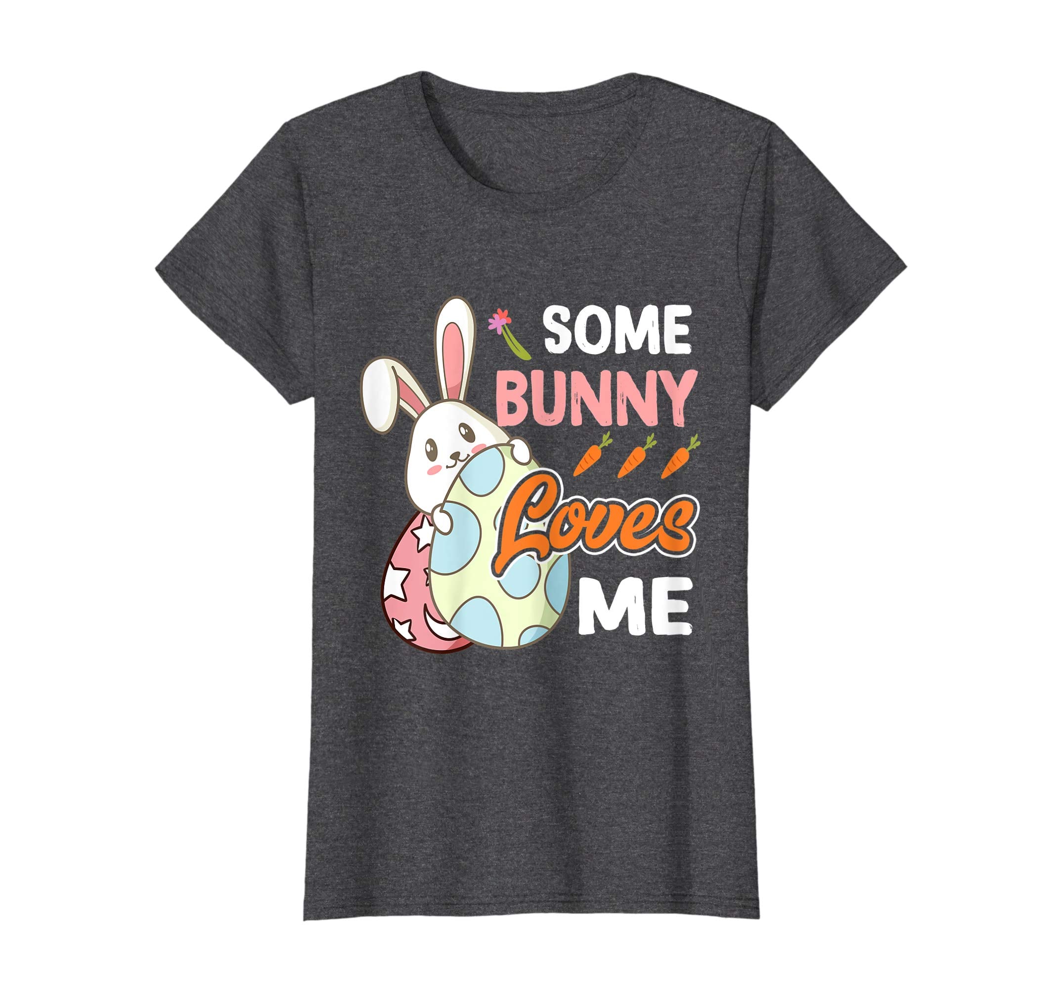 Easter T-Shirt Some Bunny Loves Me Men Women Kids Funny
