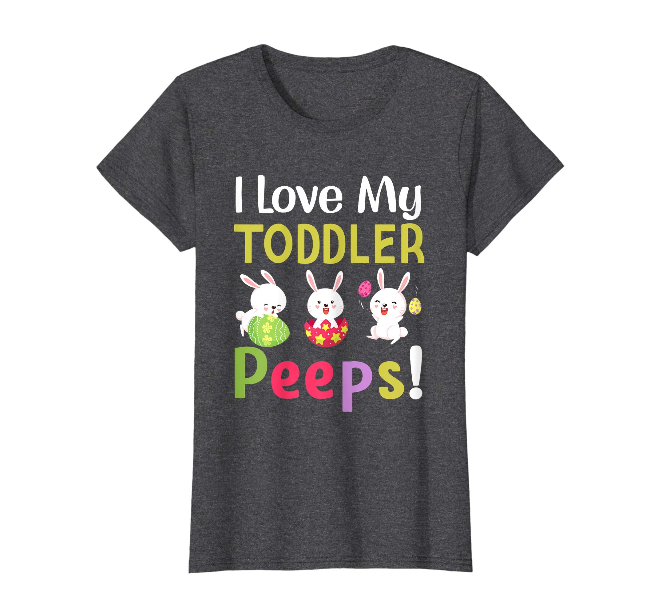 I Love My Toddler Peeps Happy Easter Teacher Tshirt