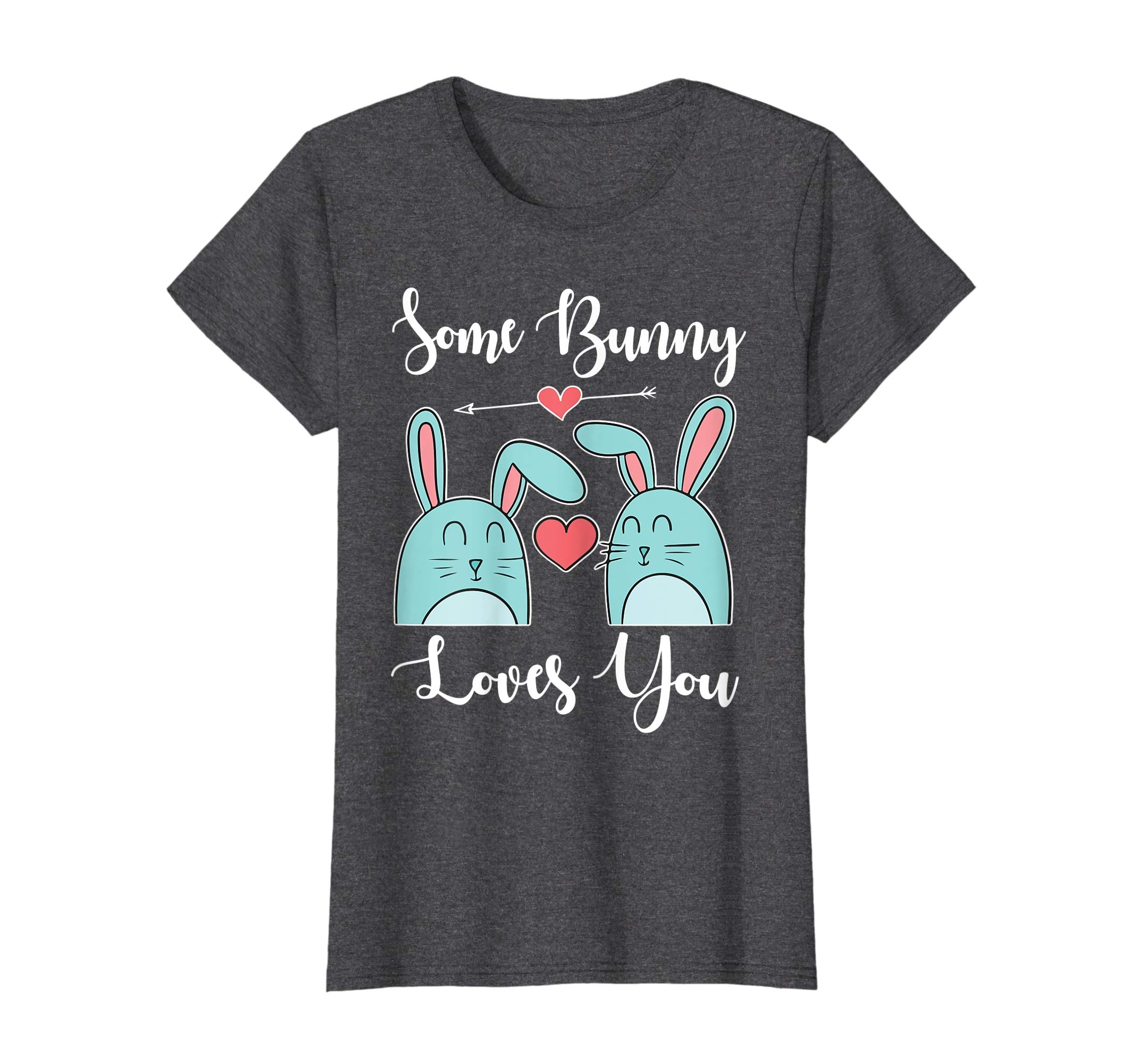Hearts Some Bunny Loves You Happy Easter Day Love Shirt