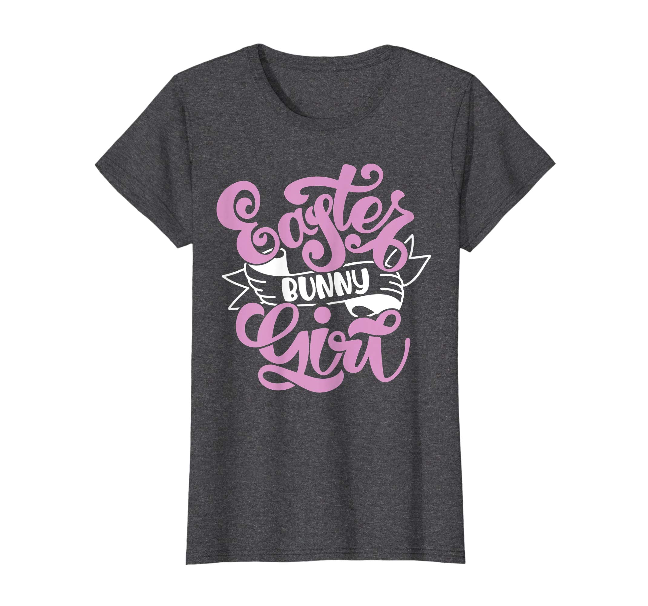 Cute Girls Easter T Shirt - Easter Bunny Girl T Shirt