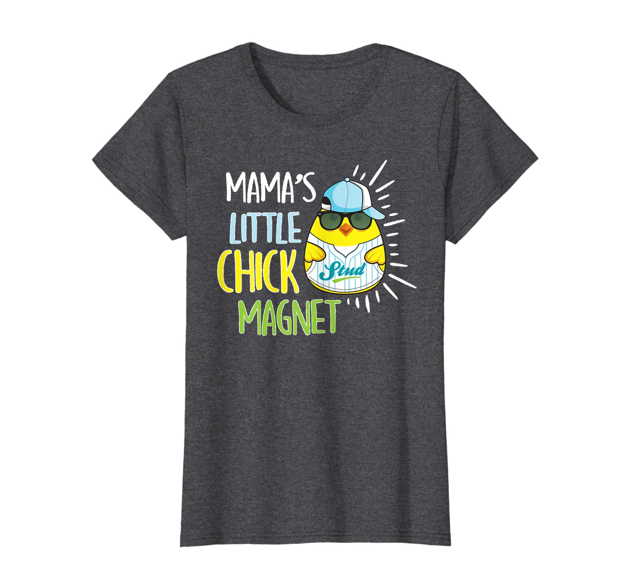Mama's Little Chick Magnet Easter Shirt Boys Baseball Tee