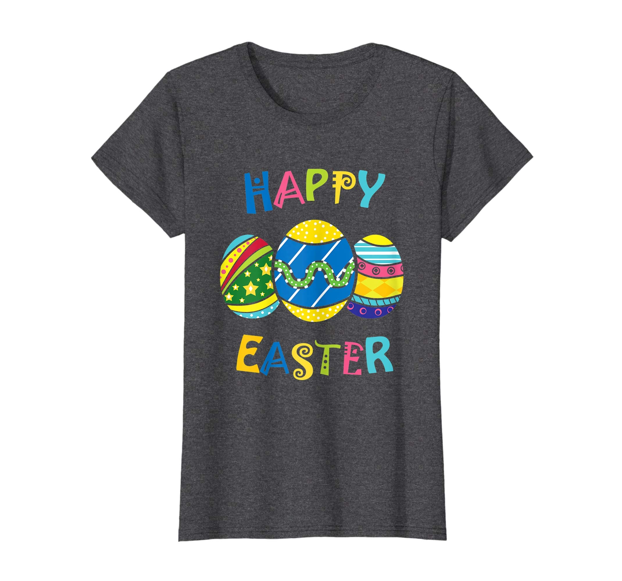 Happy Easter Shirt for Boys Men Easter Egg Painting Tee