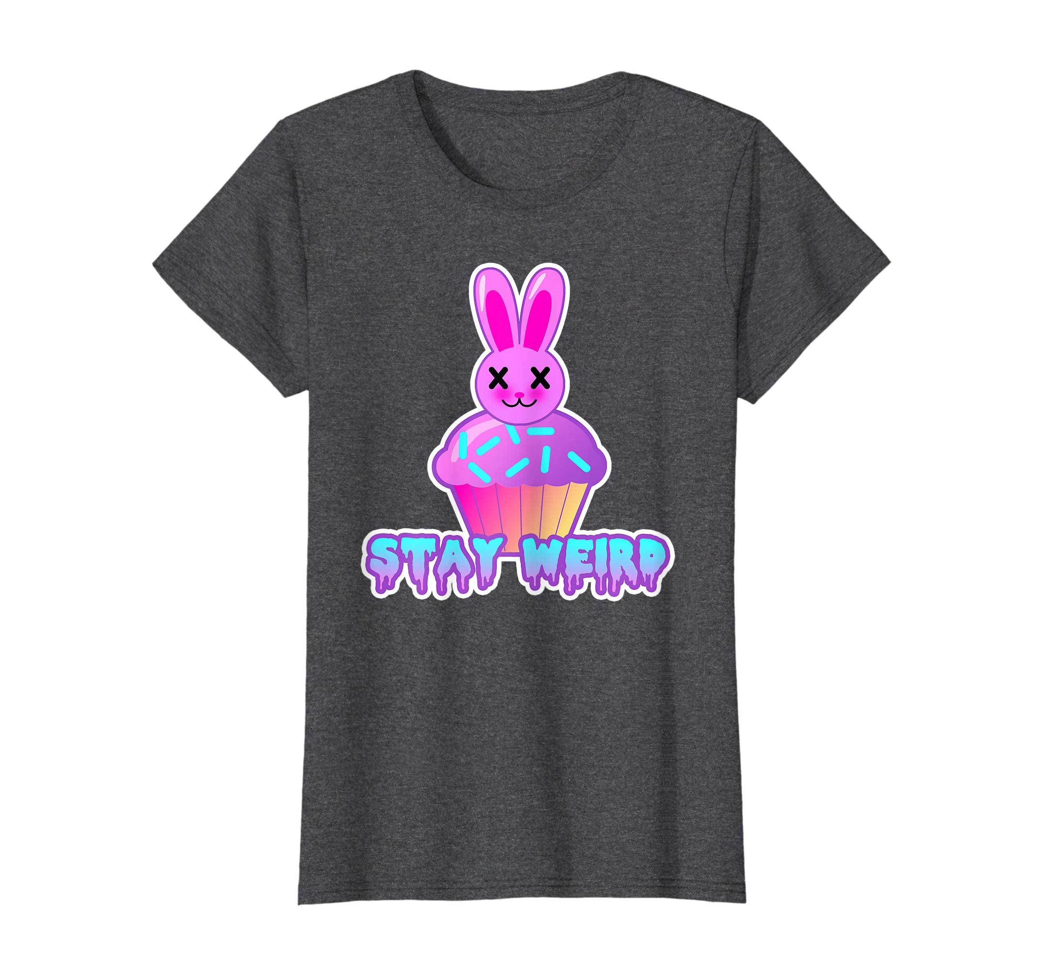 Pastel Goth Easter TShirt Doom Bunny Cupcake Creepy