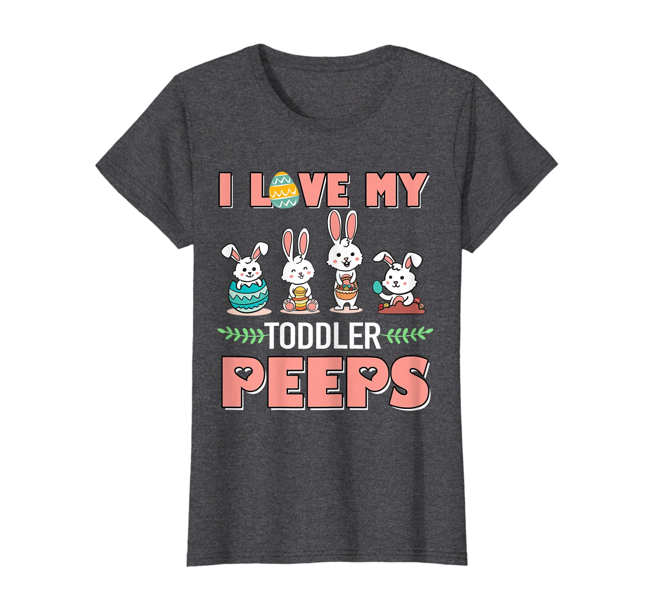 I Love My Toddler Peeps Happy Easter Teacher Shirt