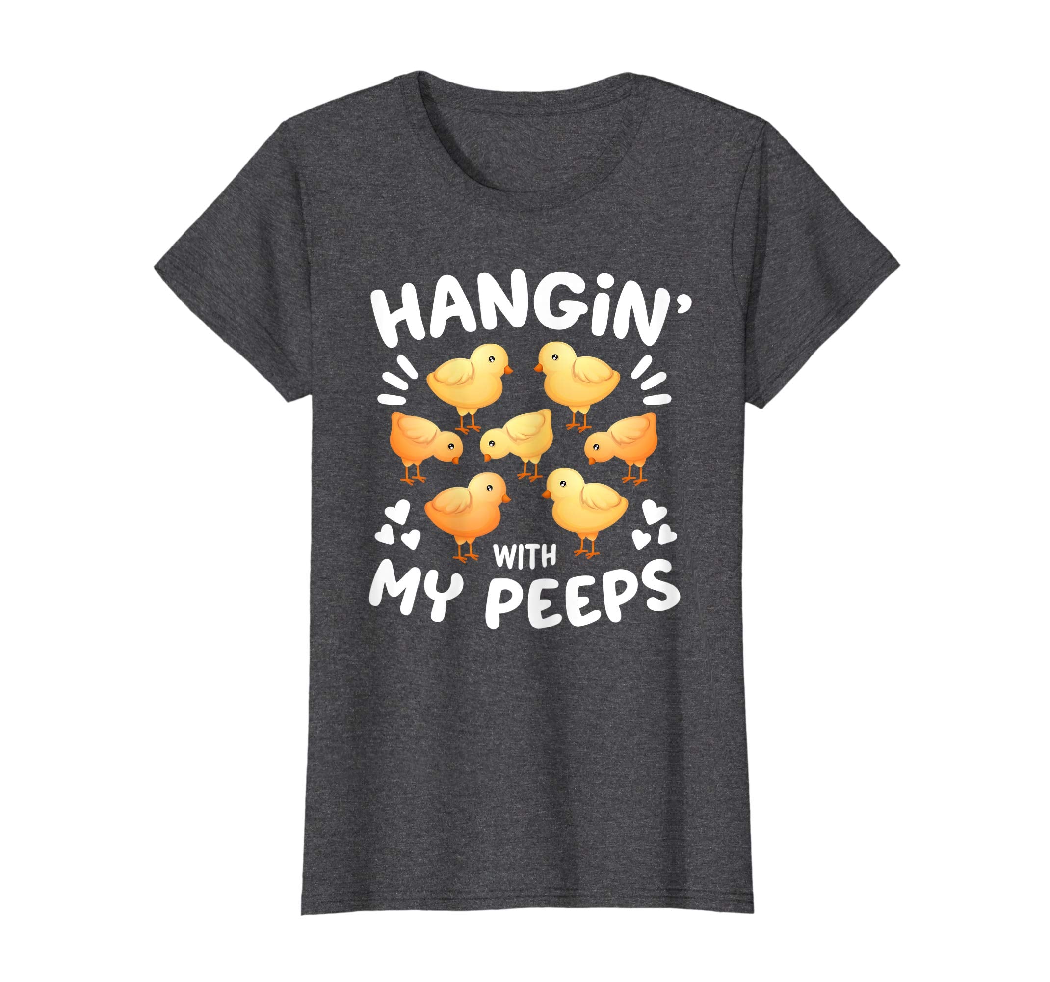 Hanging With My Peeps Happy Easter Kids Boys Girls T Shirt