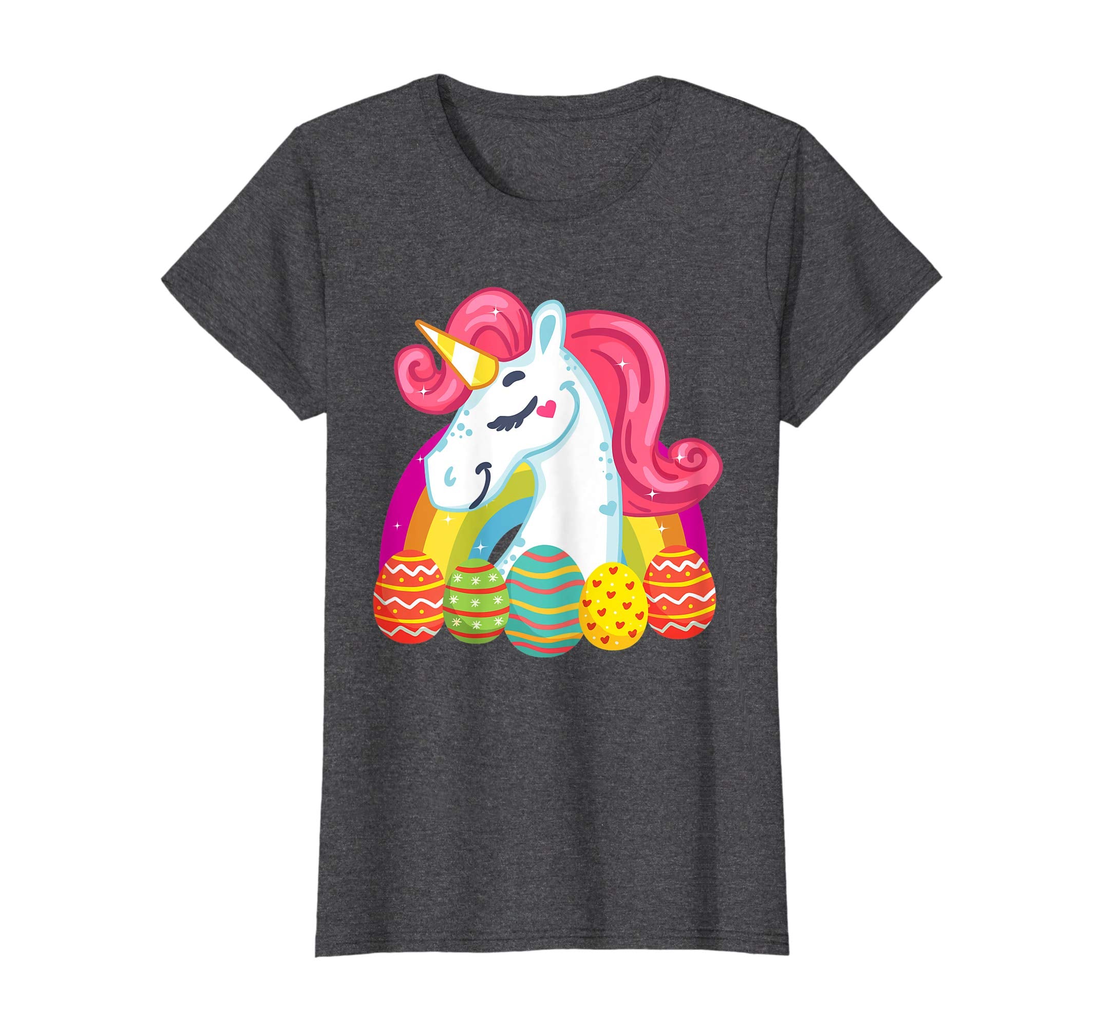 Cute Unicorn Easter Egg T-Shirt for Mom Daughter