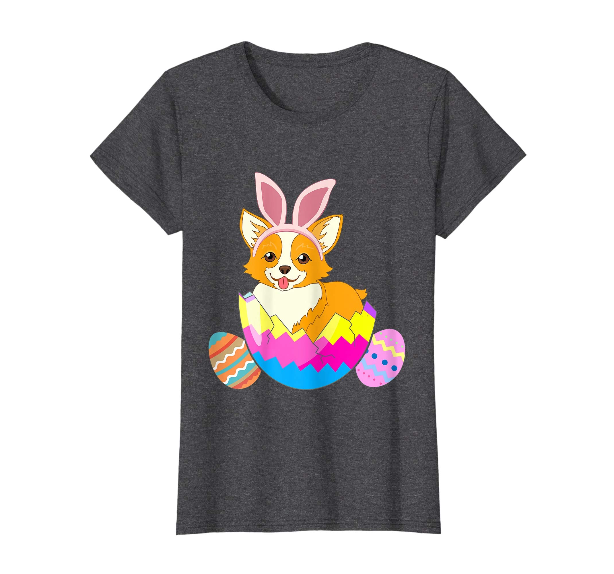 Corgi Wearing Easter Bunny Ears Funny Corgi T Shirt