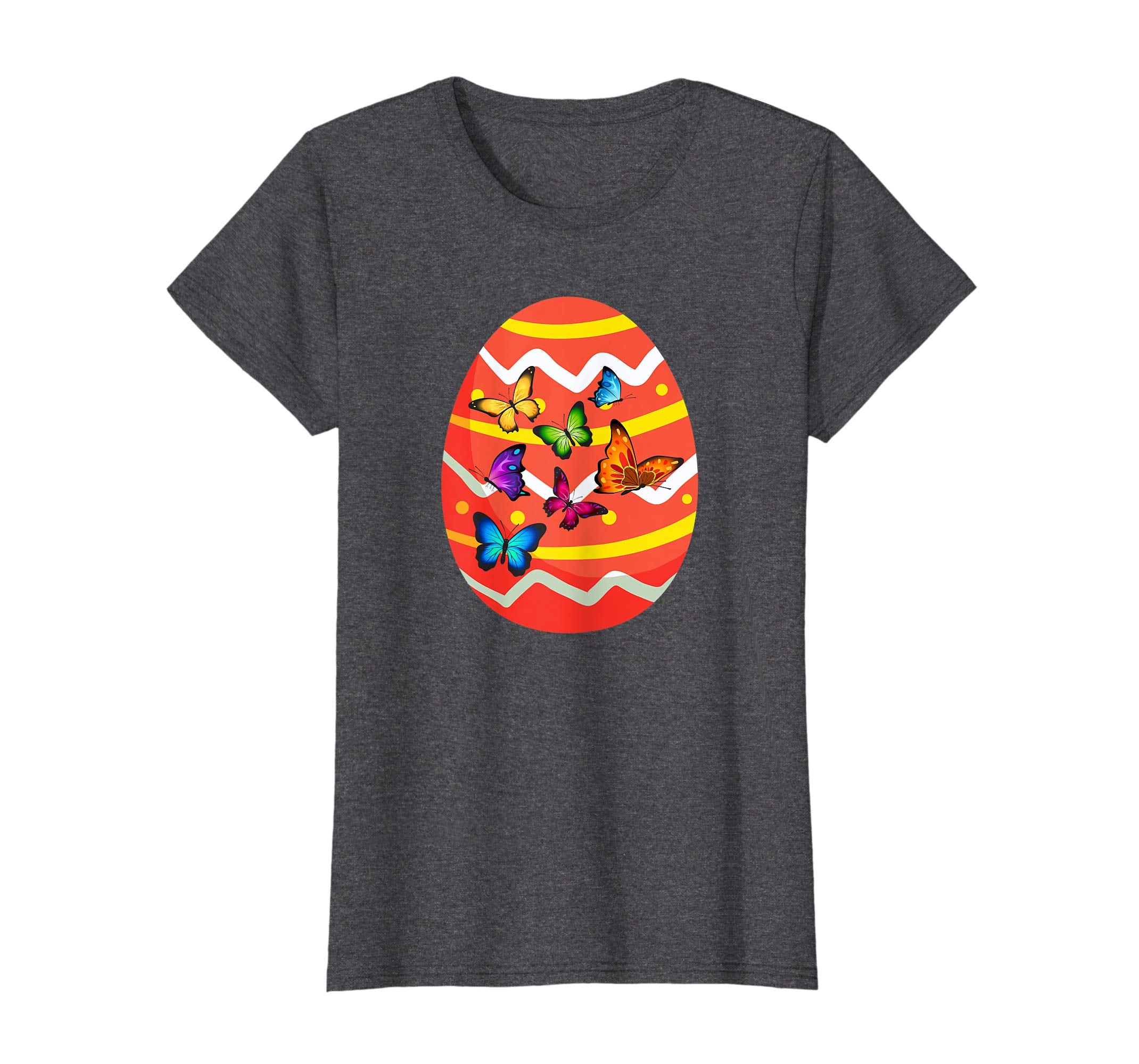 Funny Butterflies Easter Egg Shirt Gifts for Kids Boys Girls