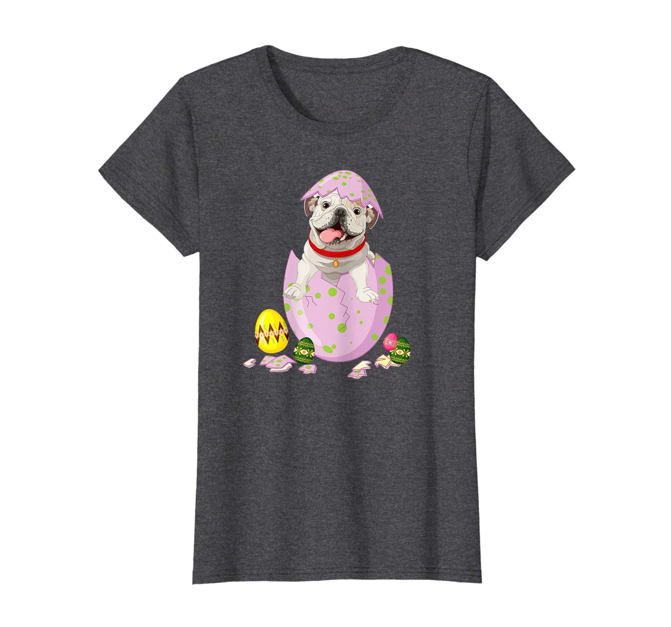 English Bulldog in Easter Egg Tshirt Easter gift for kids