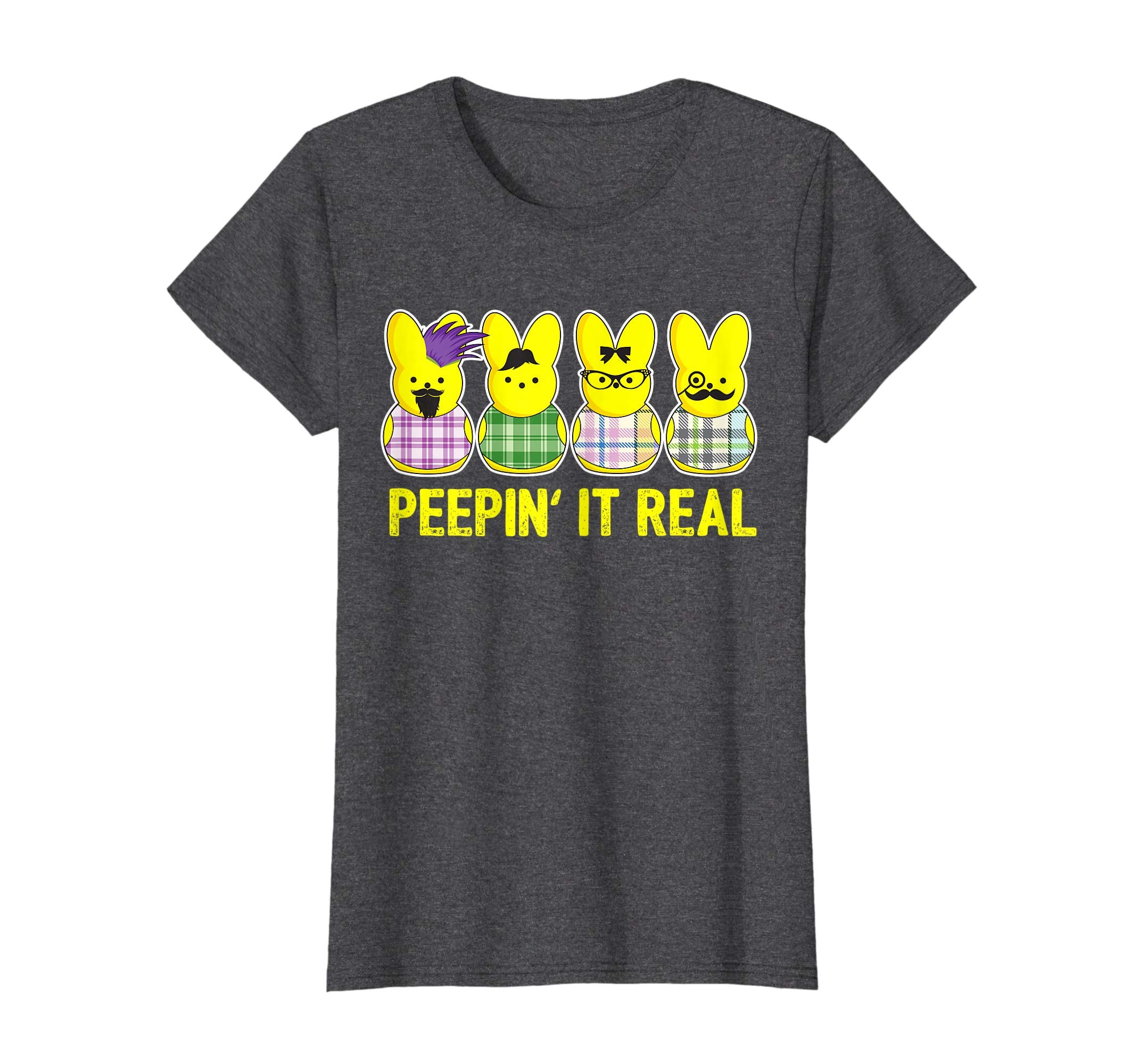 Peep Shirt Peepin it Real Hipster t-shirt Easter Bunny Gift