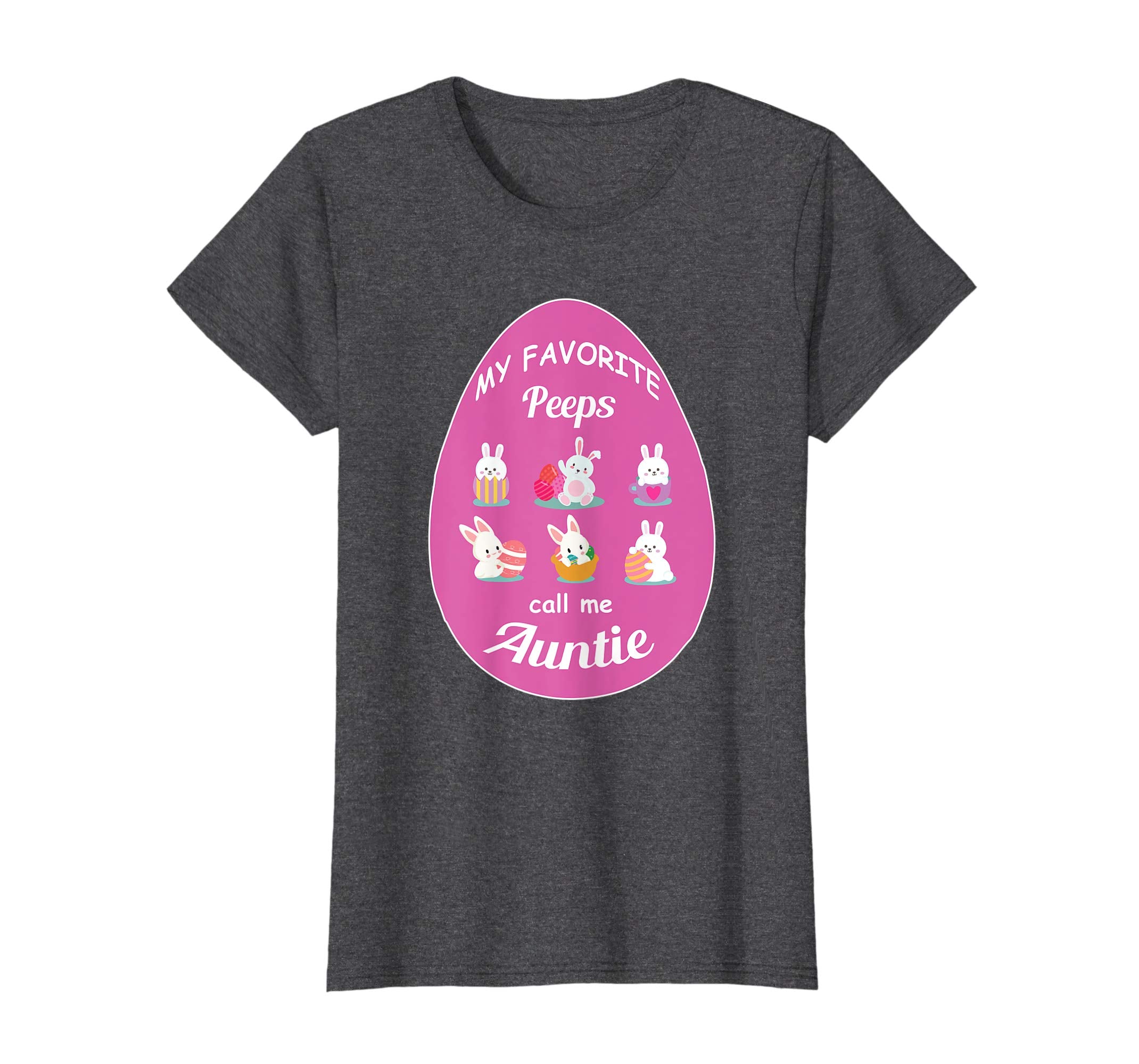 My my favorite people call me auntie easter eggs gift shirt