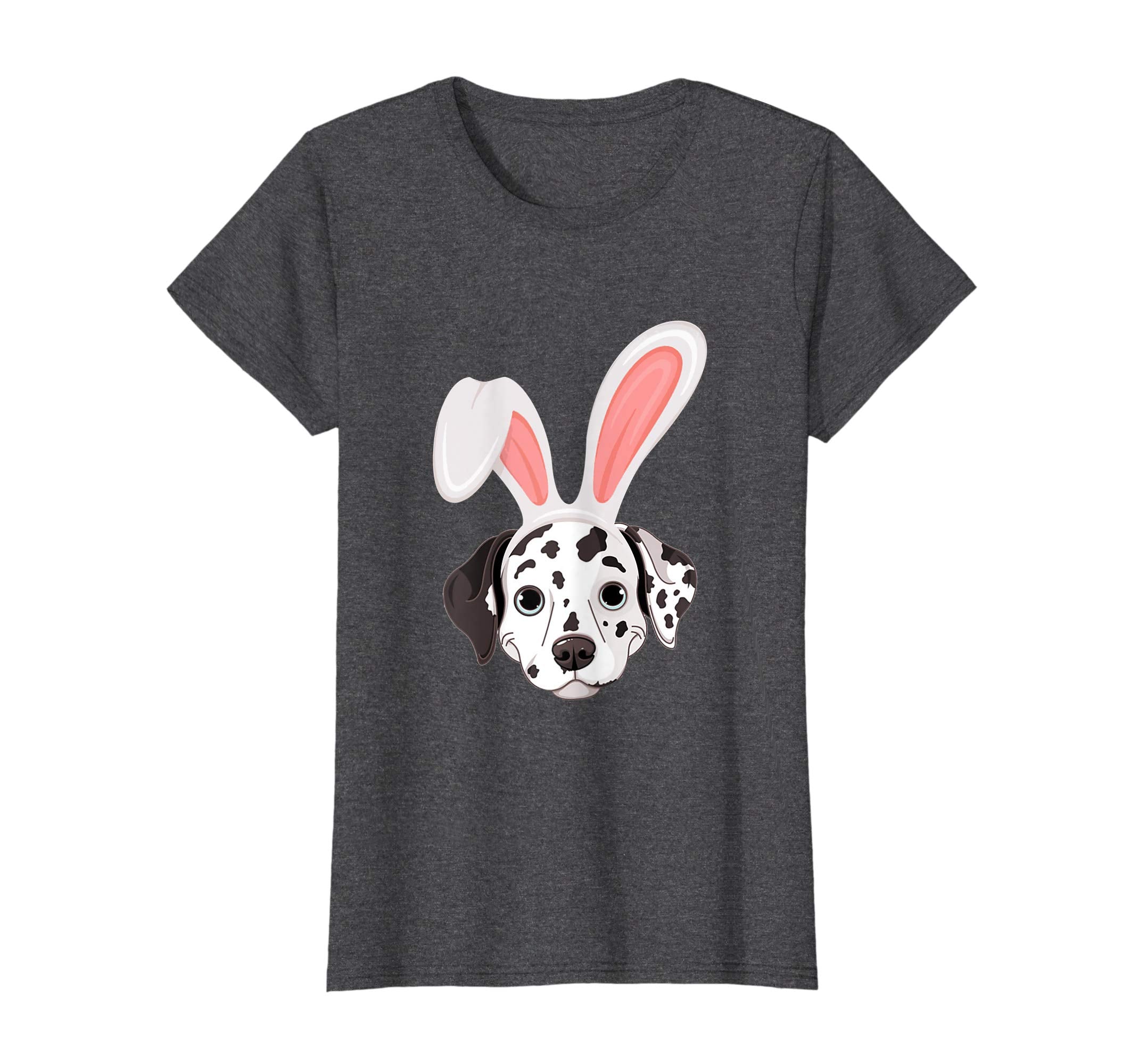 Dalmatian Dressed As Easter Bunny With Rabbit Ears T-Shirt